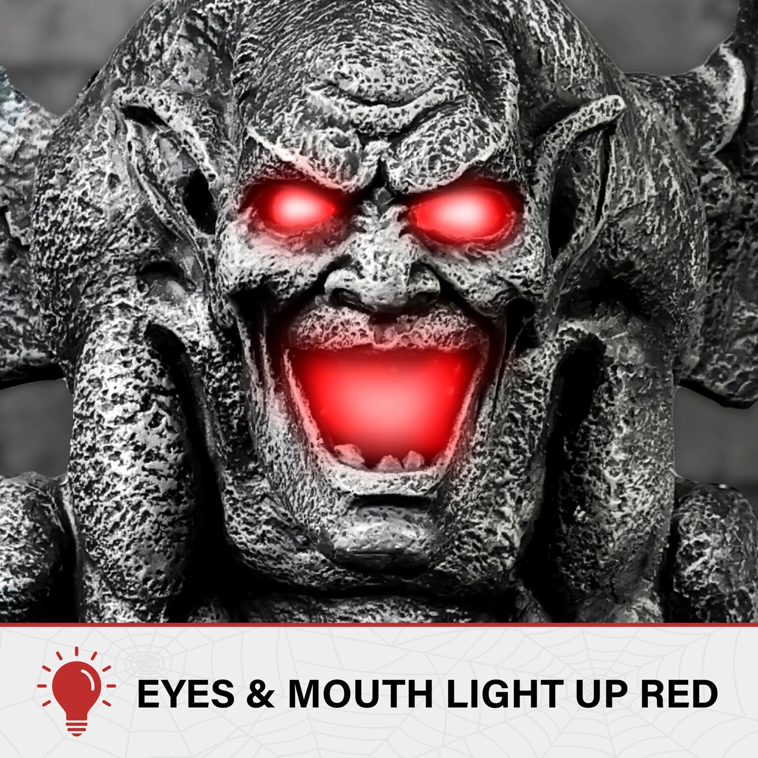 Haunted Hill Farm HHGARGSTAT-1FLS Halloween-Animatronics - View #8