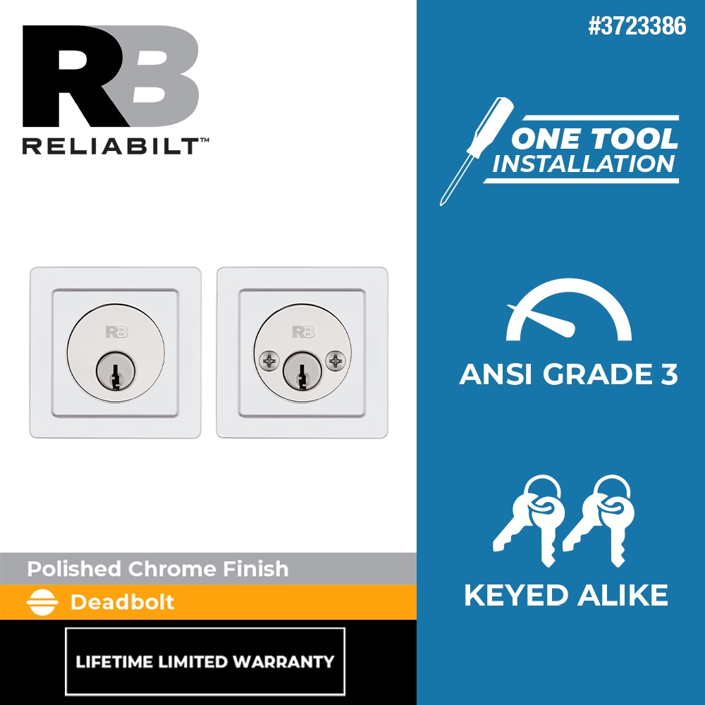 RELIABILT 93720-016 Door-Deadbolts - View #2