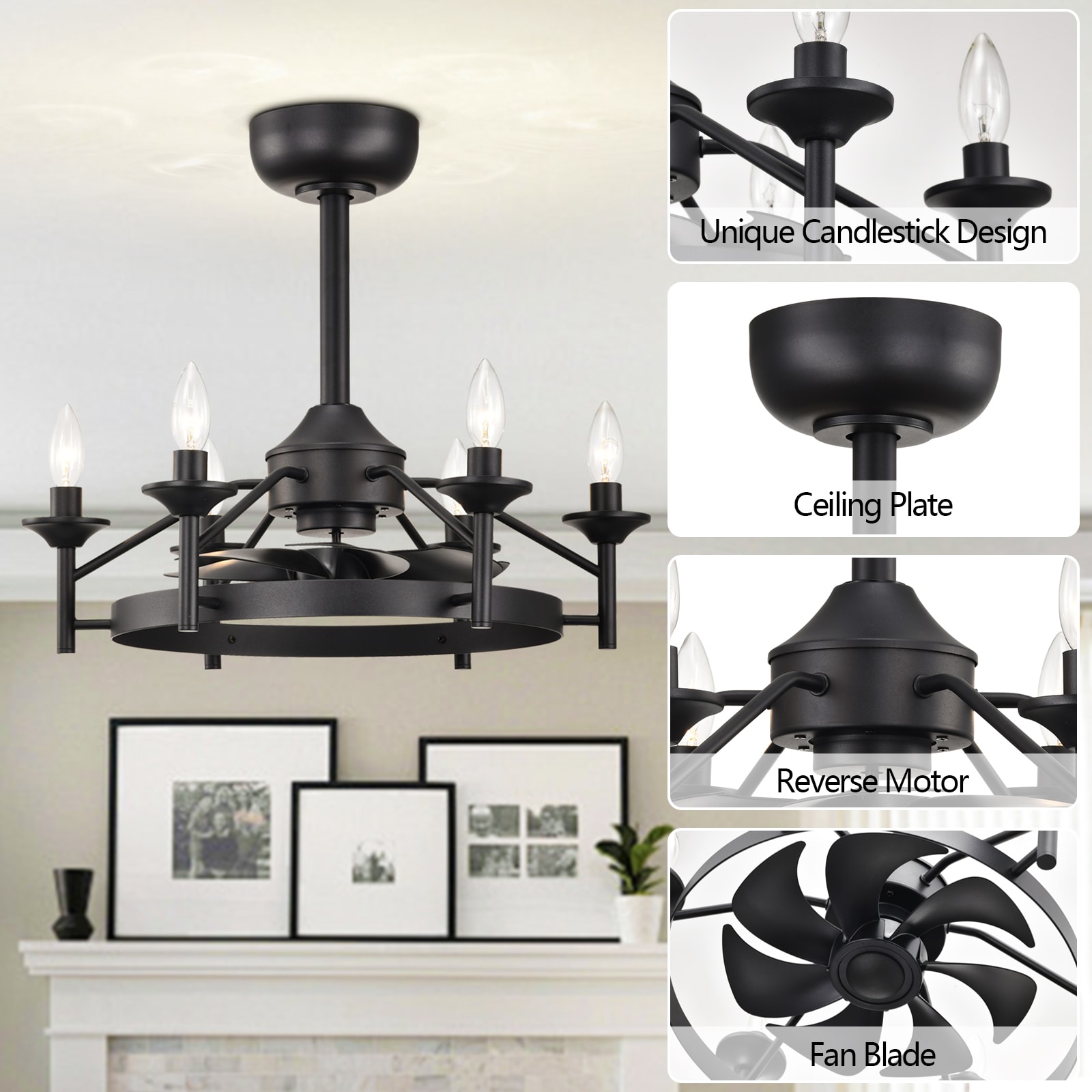 Maxax 26011-6BK Ceiling-Fans - View #4