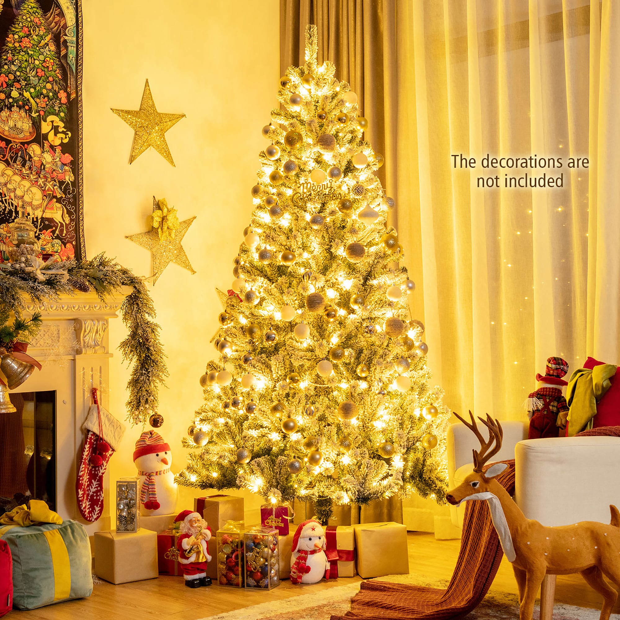 Costway CM23443US Artificial-Christmas-Trees - View #9