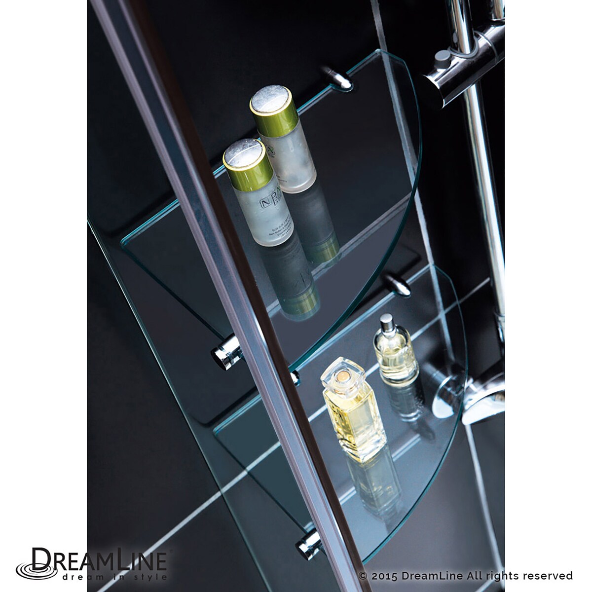 DreamLine DL-6438C-01CL Alcove-Shower-Kit - View #3