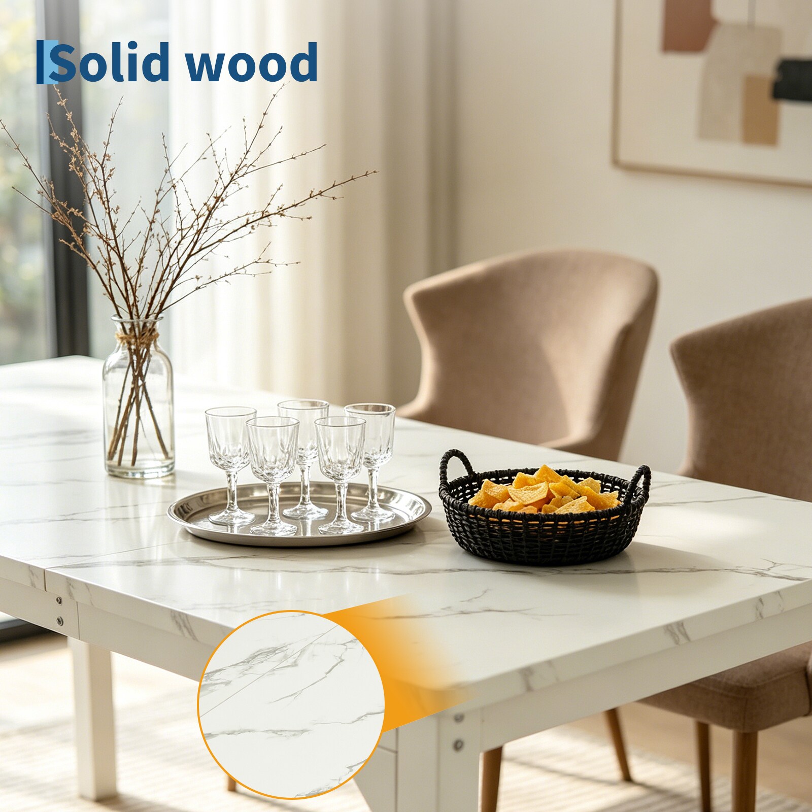 GarveeLife BWR-LSY0HR6767 Dining-Tables - View #7