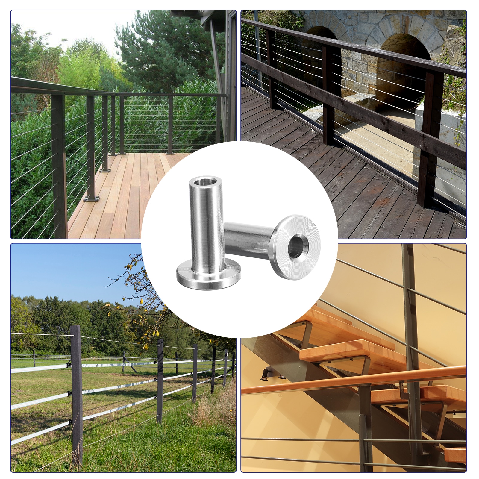 Unique Bargains S25093001UX9137 Deck-Down-Spouts - View #5