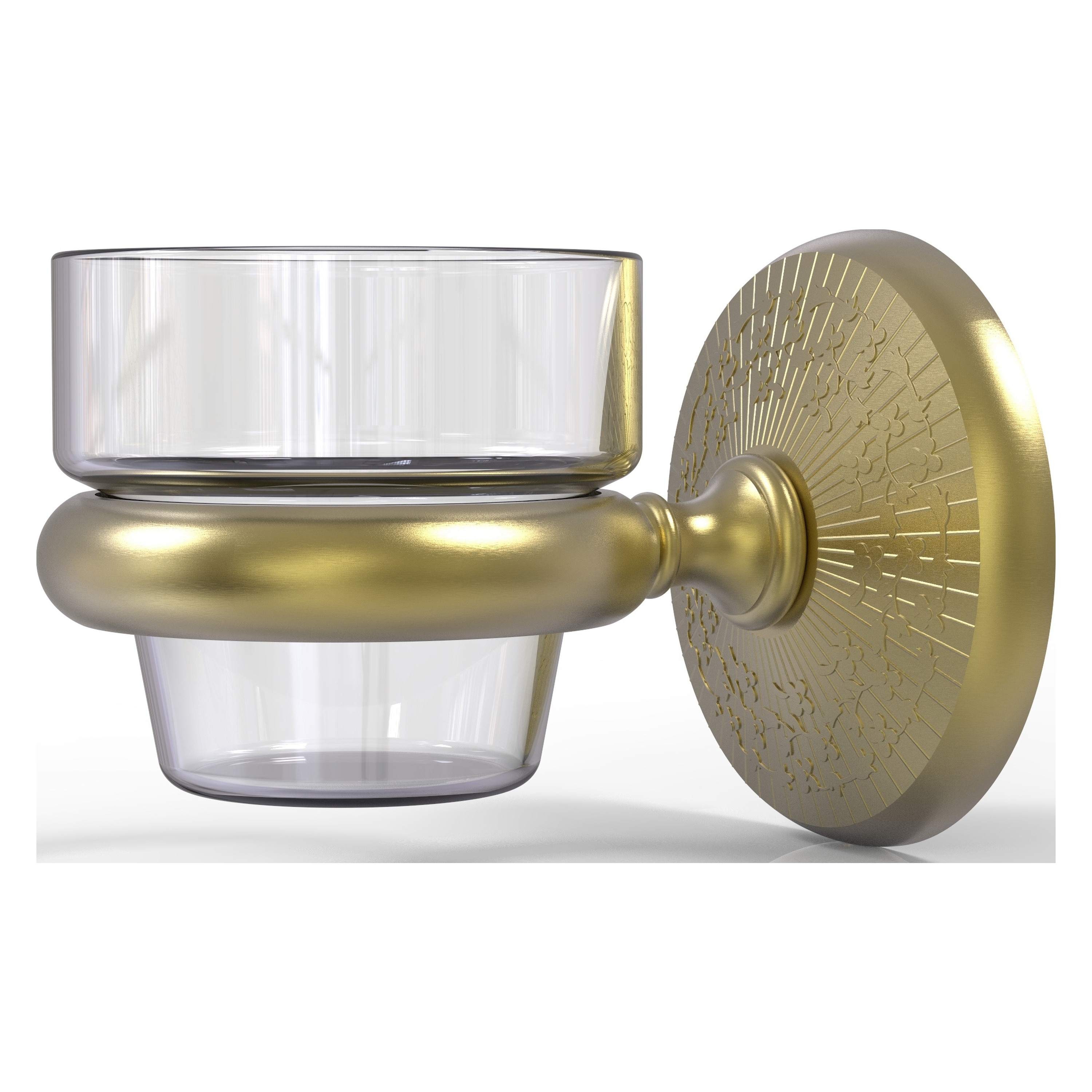 Allied Brass MC-64-SBR 2 -Piece Monte Carlo Satin Brass Decorative Bathroom Hardware Set Included