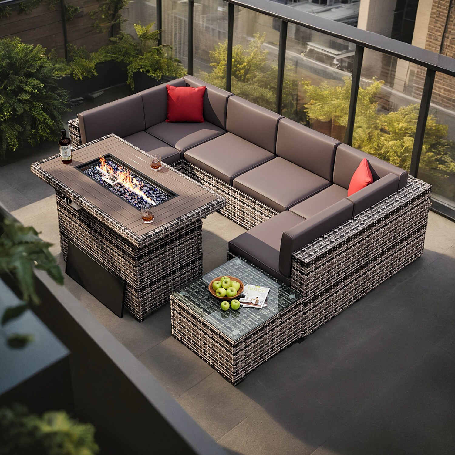 Bapipro BP3508G17 Patio-Conversation-Sets - View #2