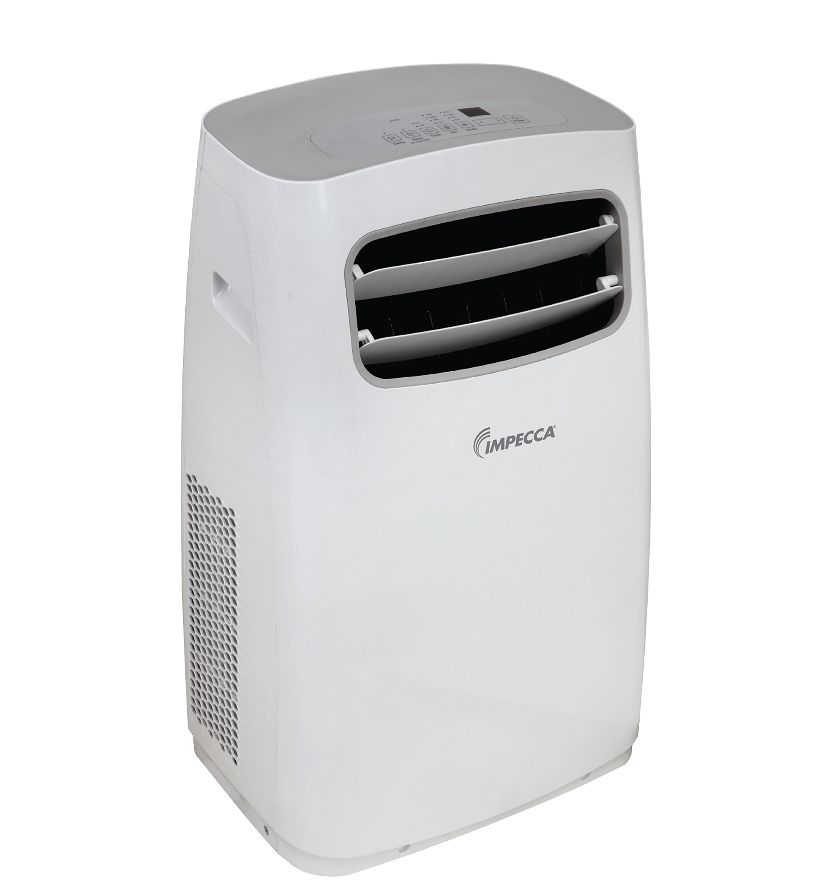 Impecca WIPAC08K2697 7000 BTU DOE 115-Volt White Vented Portable Air Conditioner Remote Control Included 550-sq ft -Cooling