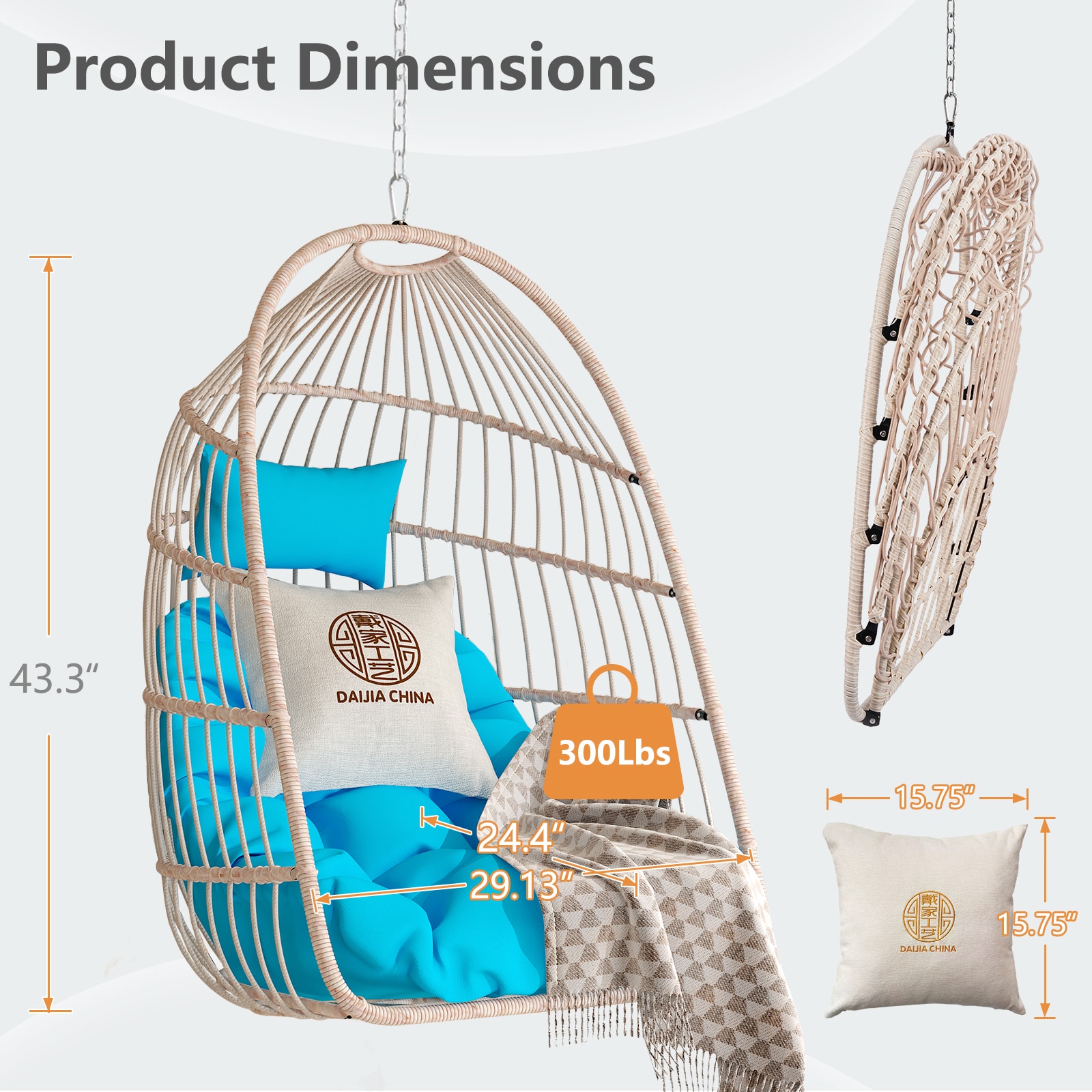 Boyel Living BL-DC-64241 Swing-Gliders - View #4