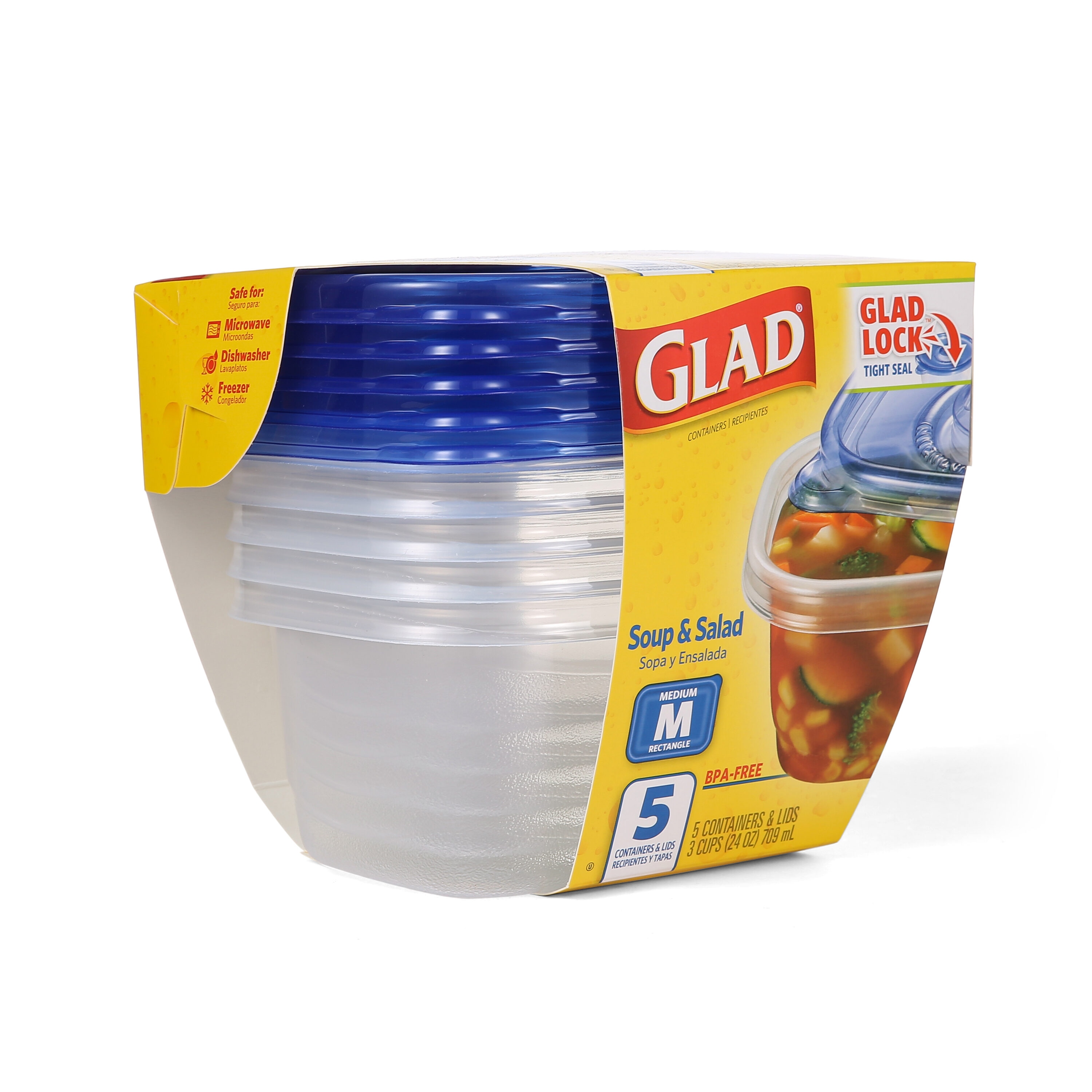 Glad 1258760796 Food-Storage-Containers - View #3