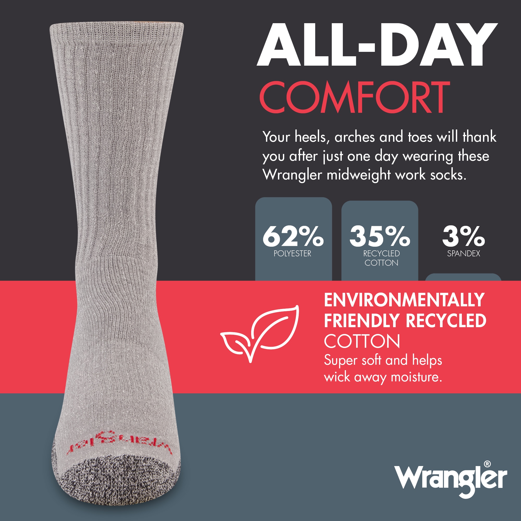 Wrangler WRM401G socks - View #5
