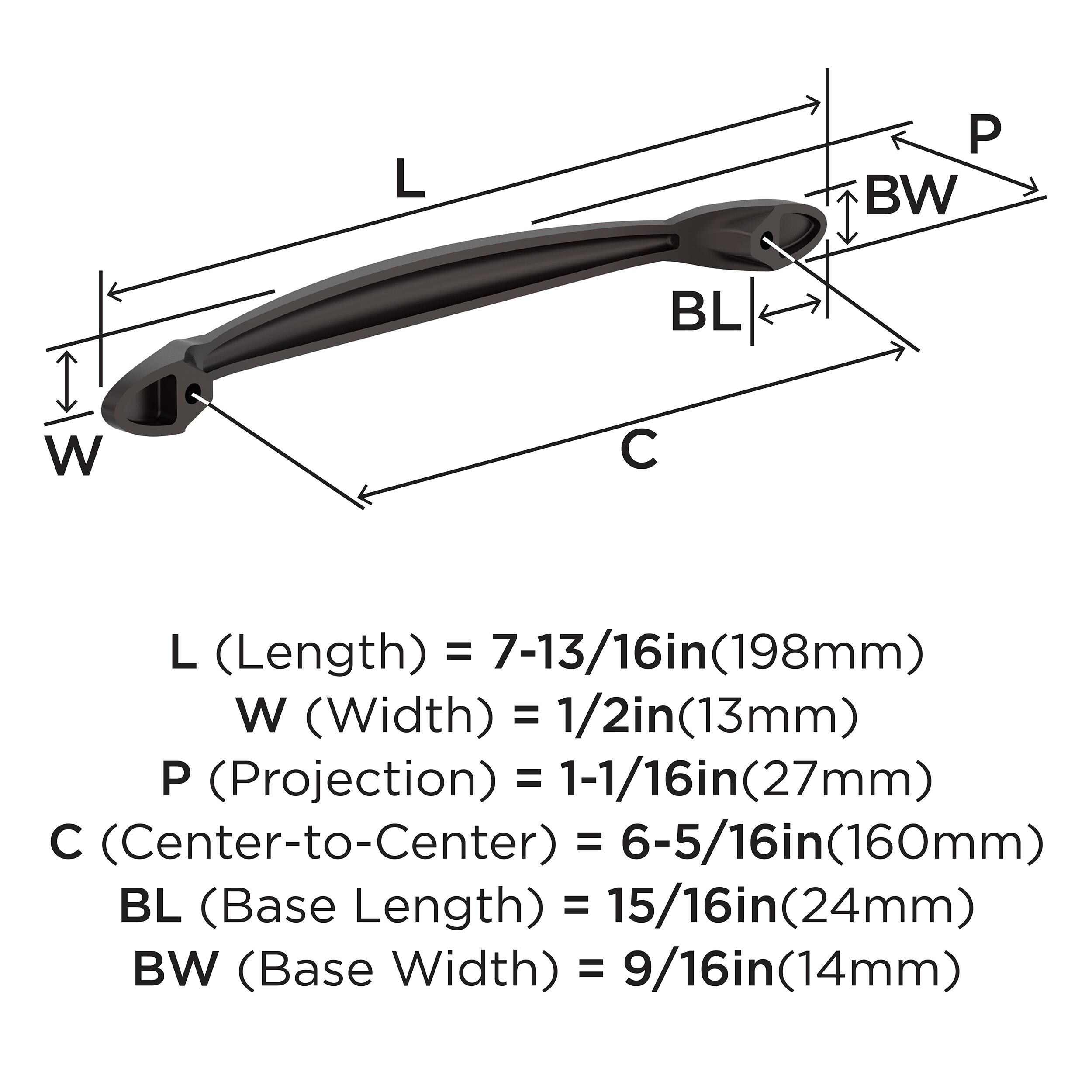 Amerock 10VMP21174ORB Cabinet-Pulls - View #4