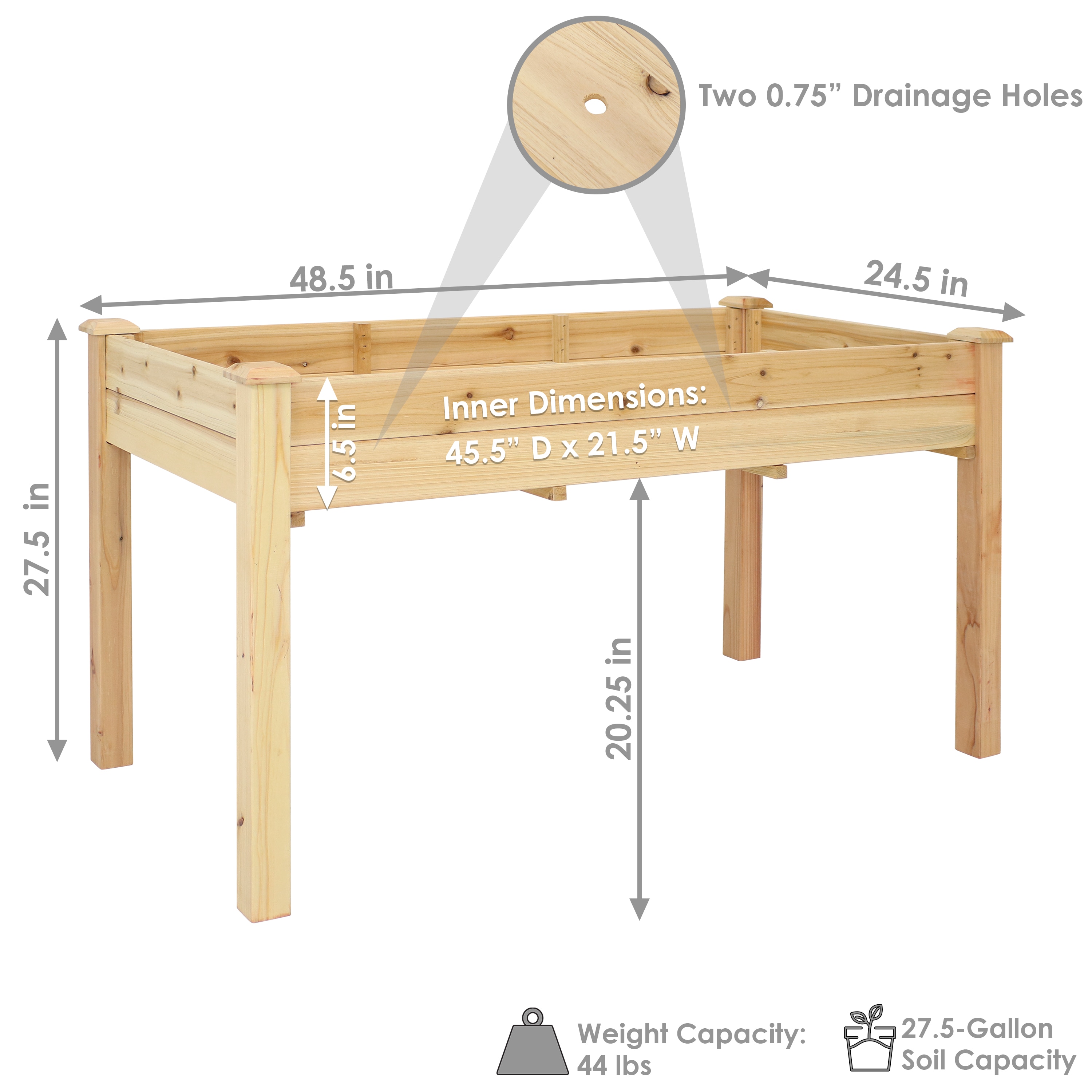 Sunnydaze Decor HB-703 Raised-Garden-Beds - View #4