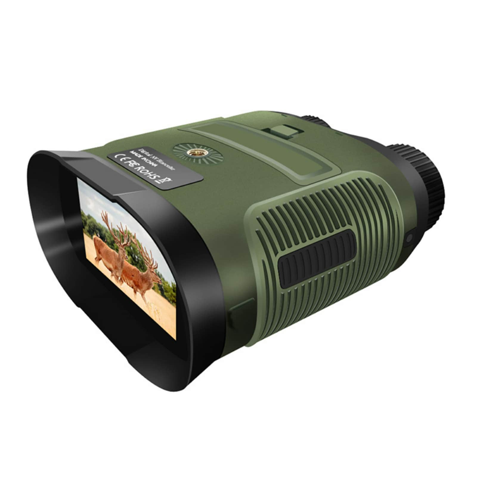 Garvee 1 Unit ABS Night Vision Binoculars Outdoor Digital Photo Video Infrared HD Night Vision Scope Military Green