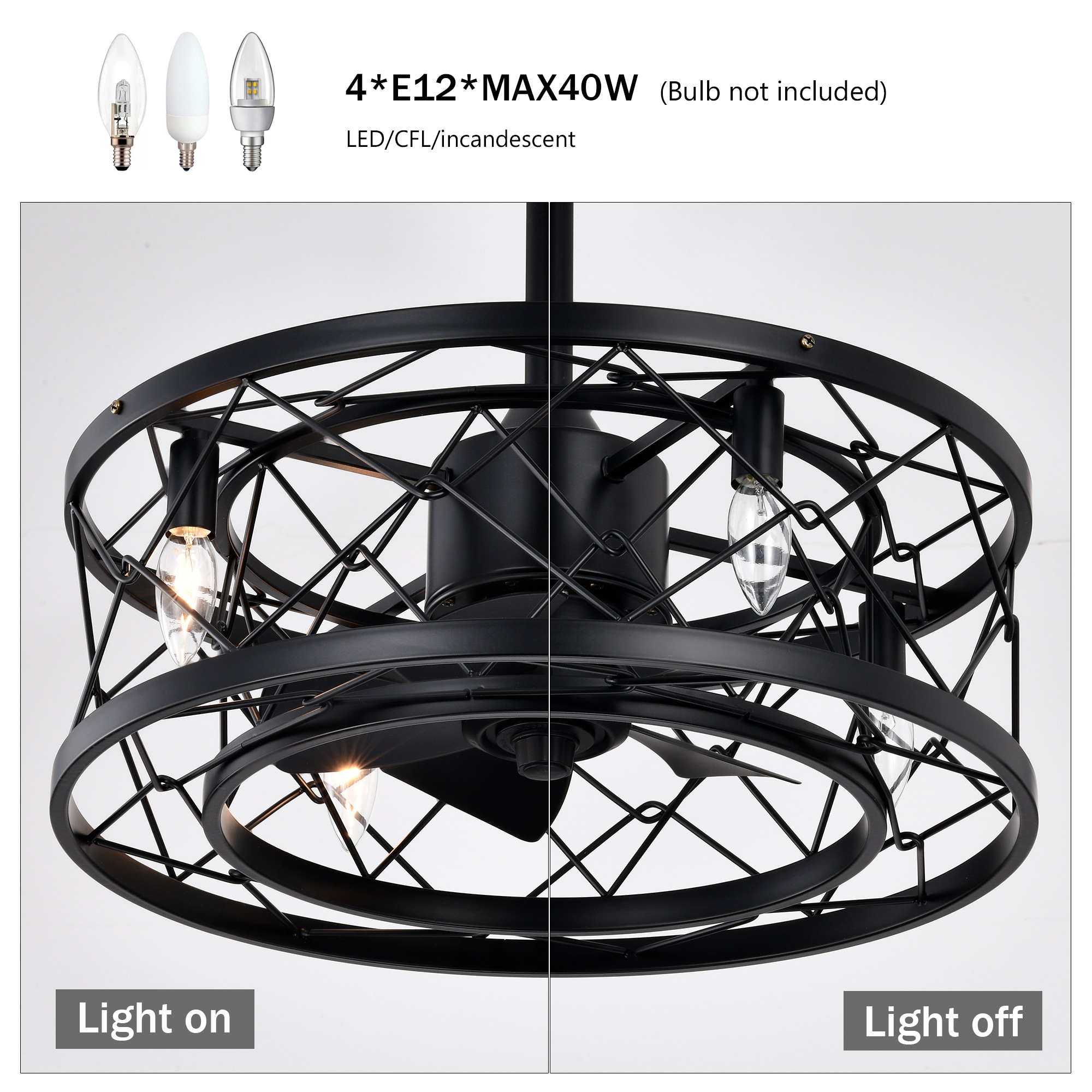 LTMATE LSHEM-3041-BL Ceiling-Fans - View #3