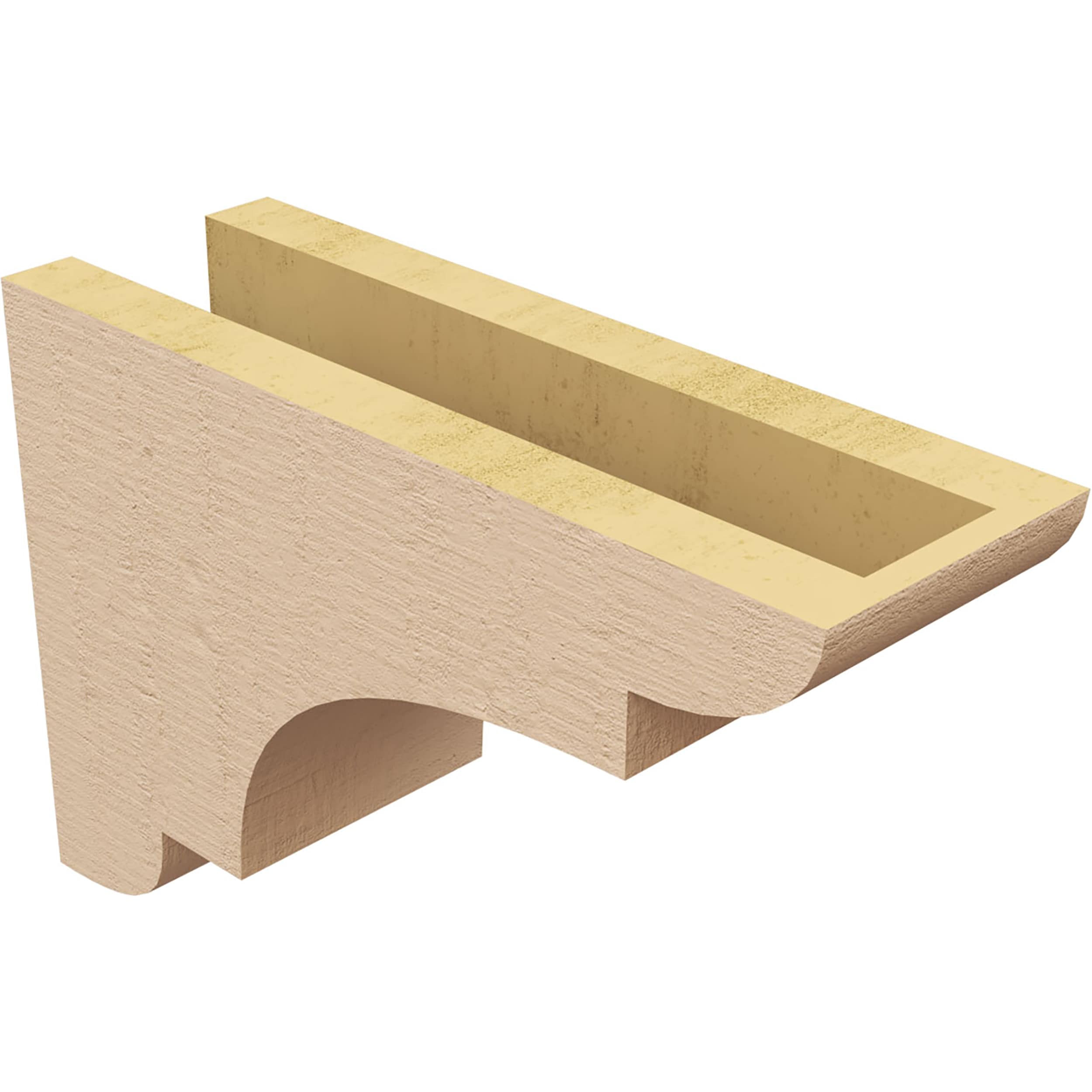 Ekena Millwork CORU04X12X08NEBRCPR corbels - View #5
