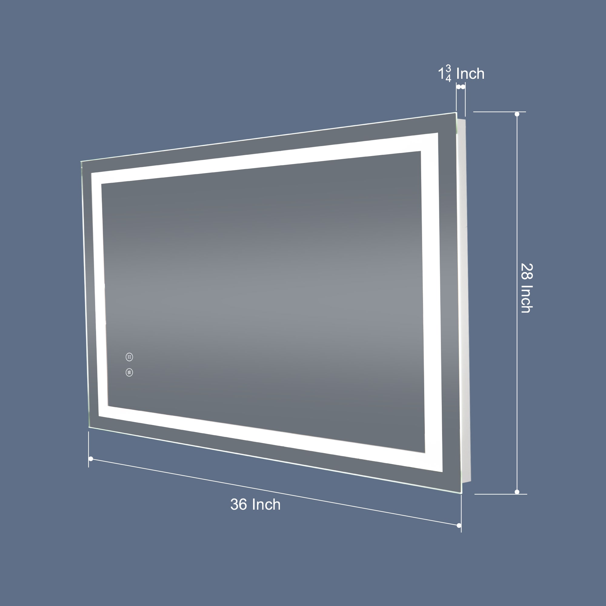 DELUXE LIVING M0004 Framed-Bath-Mirrors - View #7