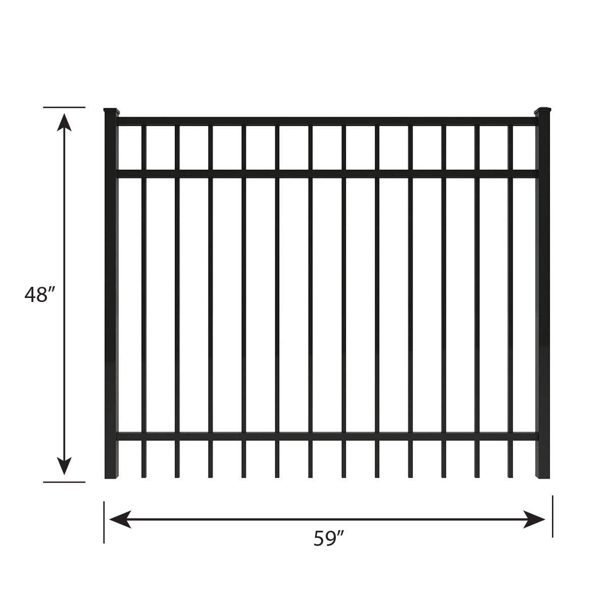 Ironcraft 833689 Fence-Gates - View #3