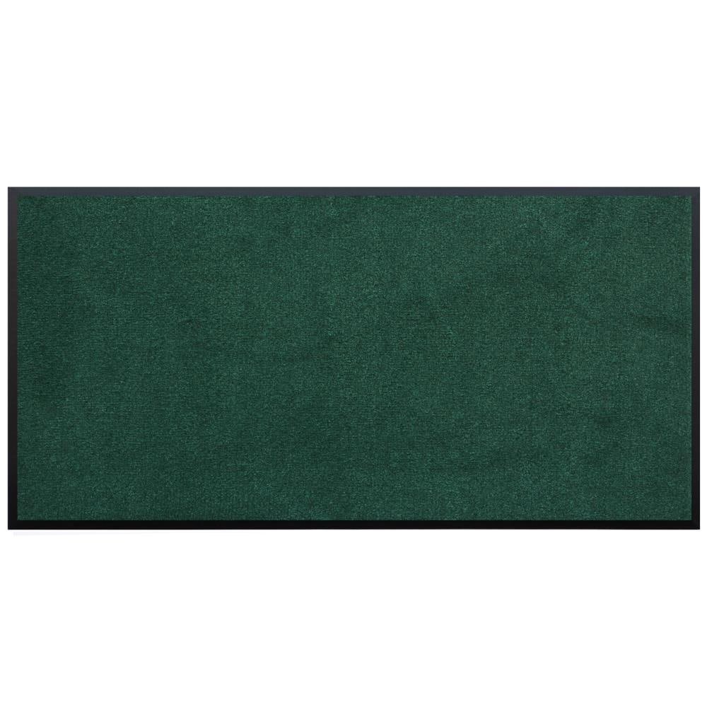 Callowaymills 103970306 3-ft x 6-ft Green Polypropylene/Vinyl Rectangular Indoor or outdoor Door mat
