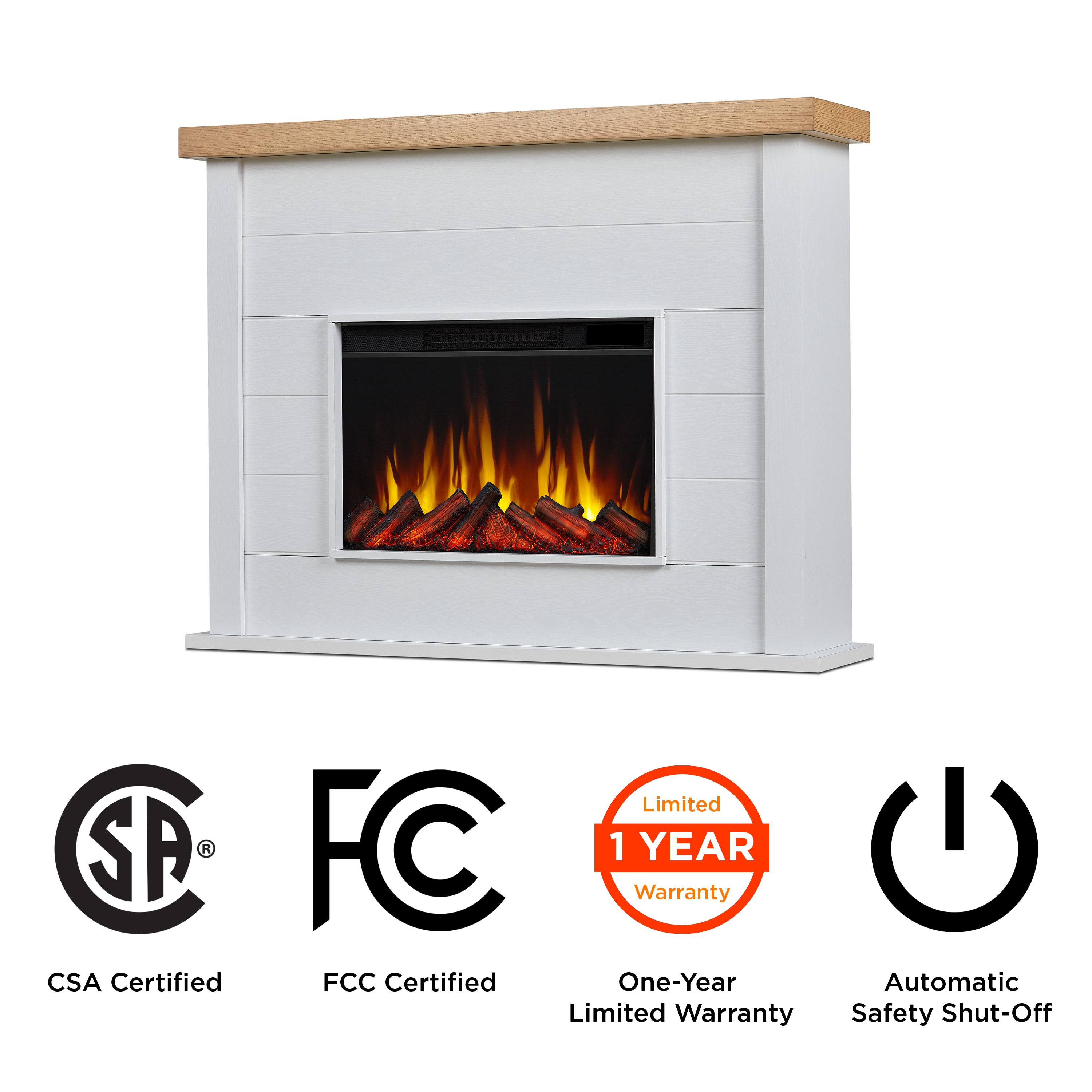 Real Flame 13056E-WHT Electric-Fireplaces - View #17
