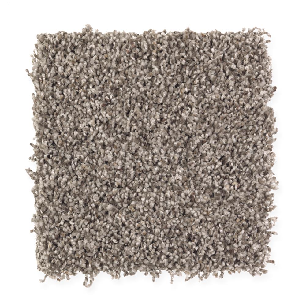 STAINMASTER LW199-12-L008 Essentials 72 Hour Program, Speak Softly II Gazelle Brown 58.8-oz sq yard Polyester Textured Indoor Carpet