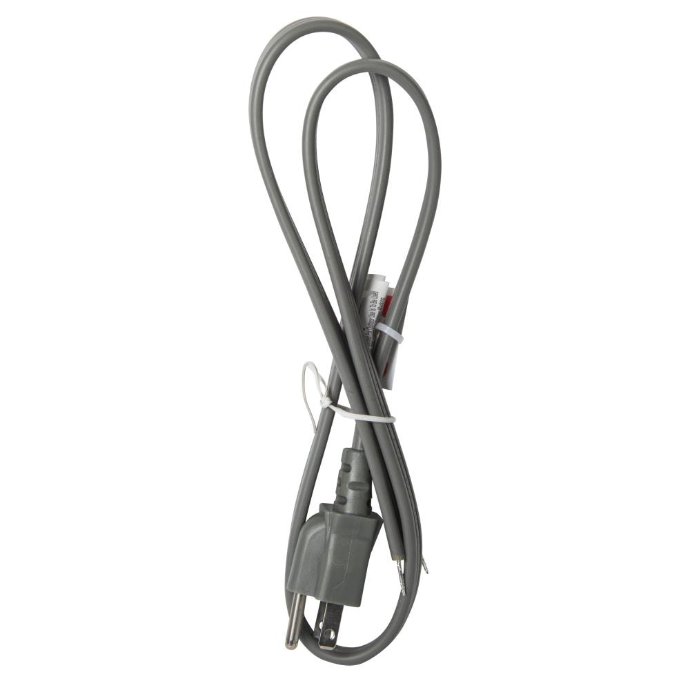 Bergen Industries PS16303 3-ft 13 -Amp 3 -Prong Gray Garbage disposal Appliance Power Cord