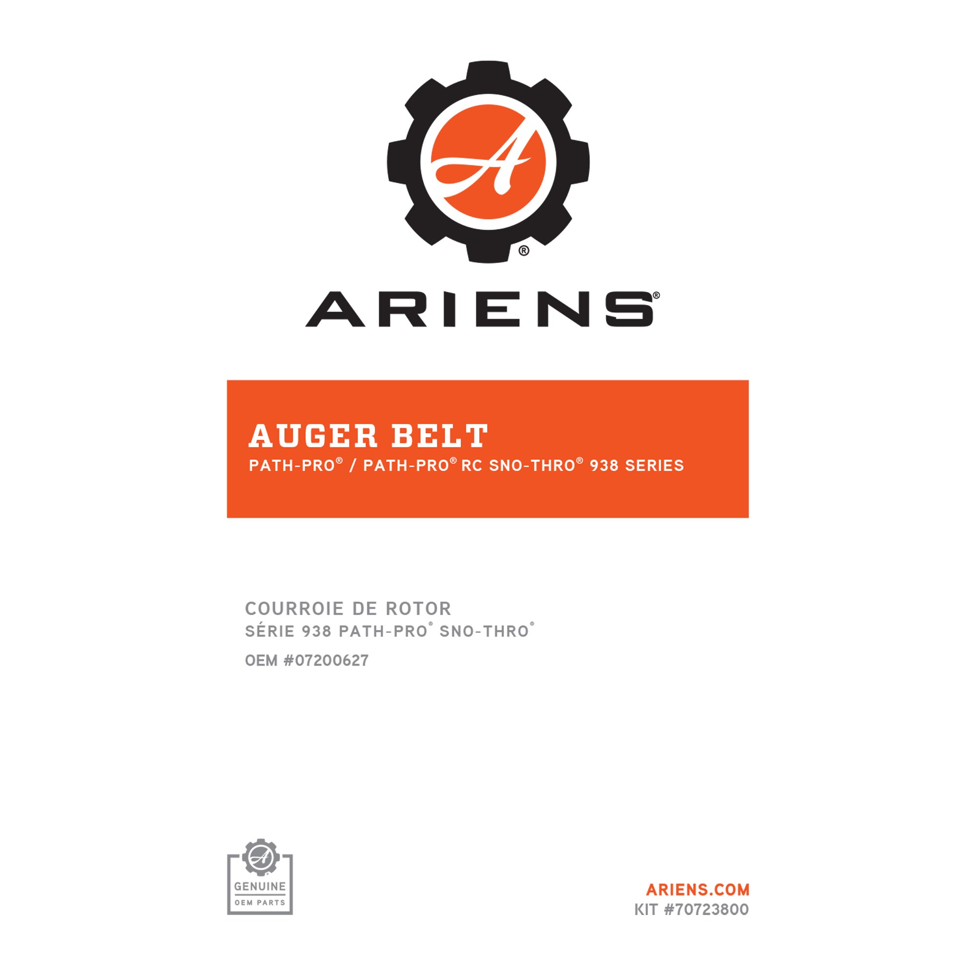 Ariens 70723800 Snow-Parts-Access - View #2