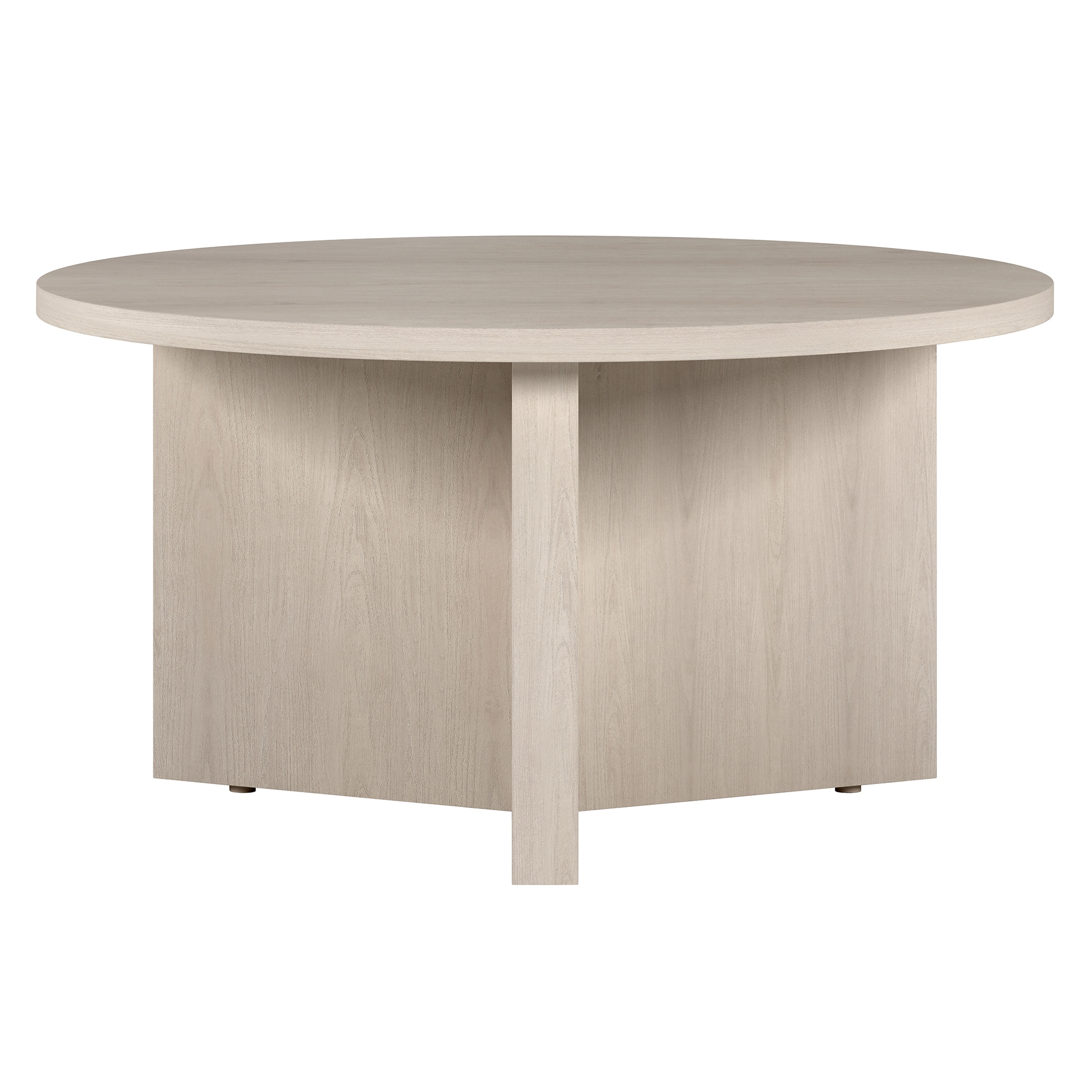 Hailey Home CT1928 Anders Alder White MDF Scandinavian Coffee Table
