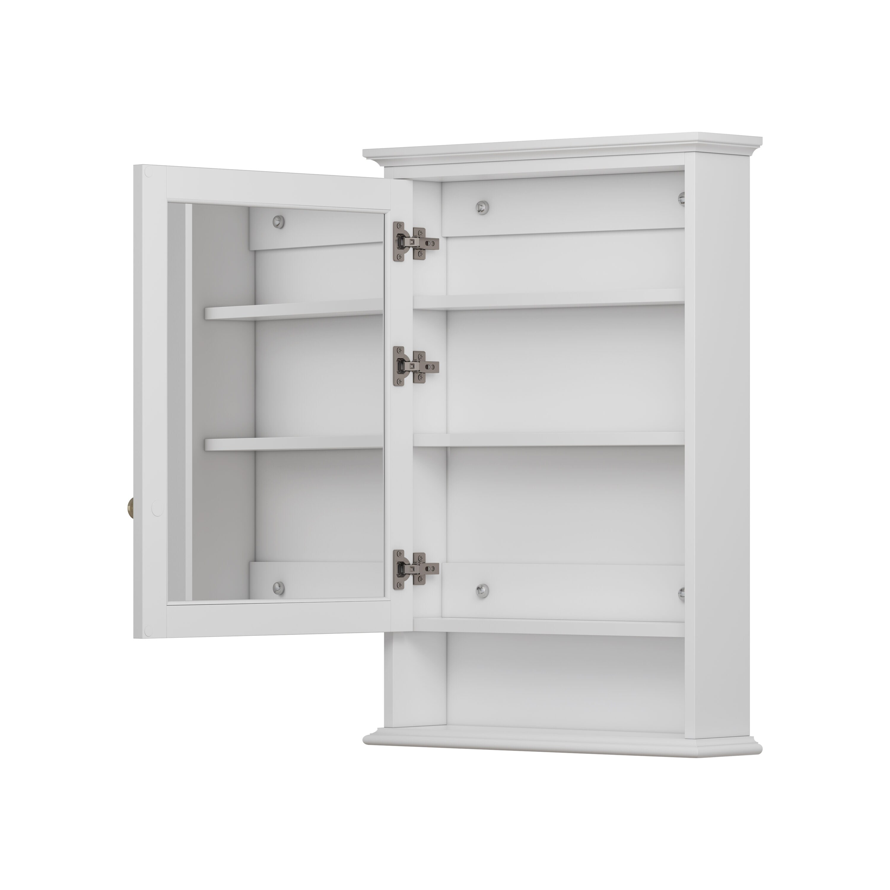 WELLFOR C2434MCL-WT Bathroom-Medicine-Cabinets - View #13