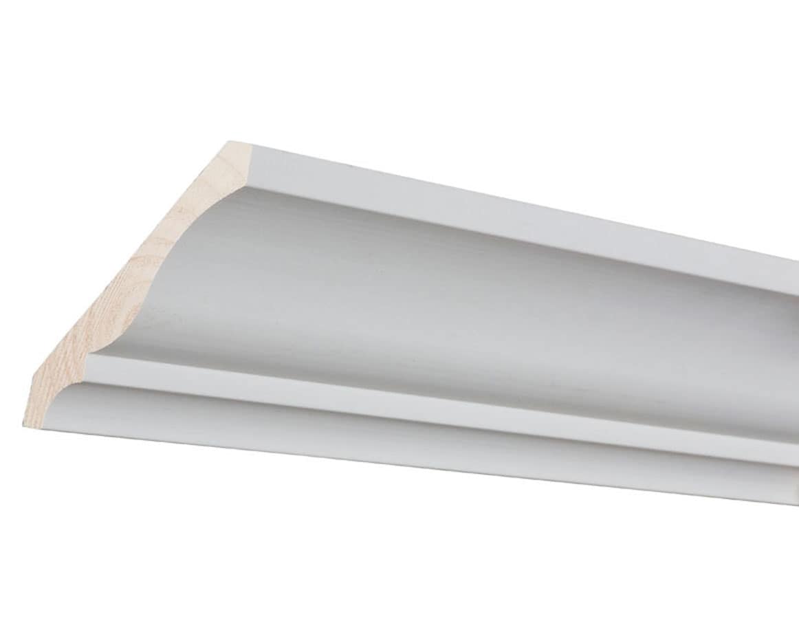 RELIABILT L04048208 4-1/4-in x 8-ft Pine Primed Wood 48 Crown Moulding