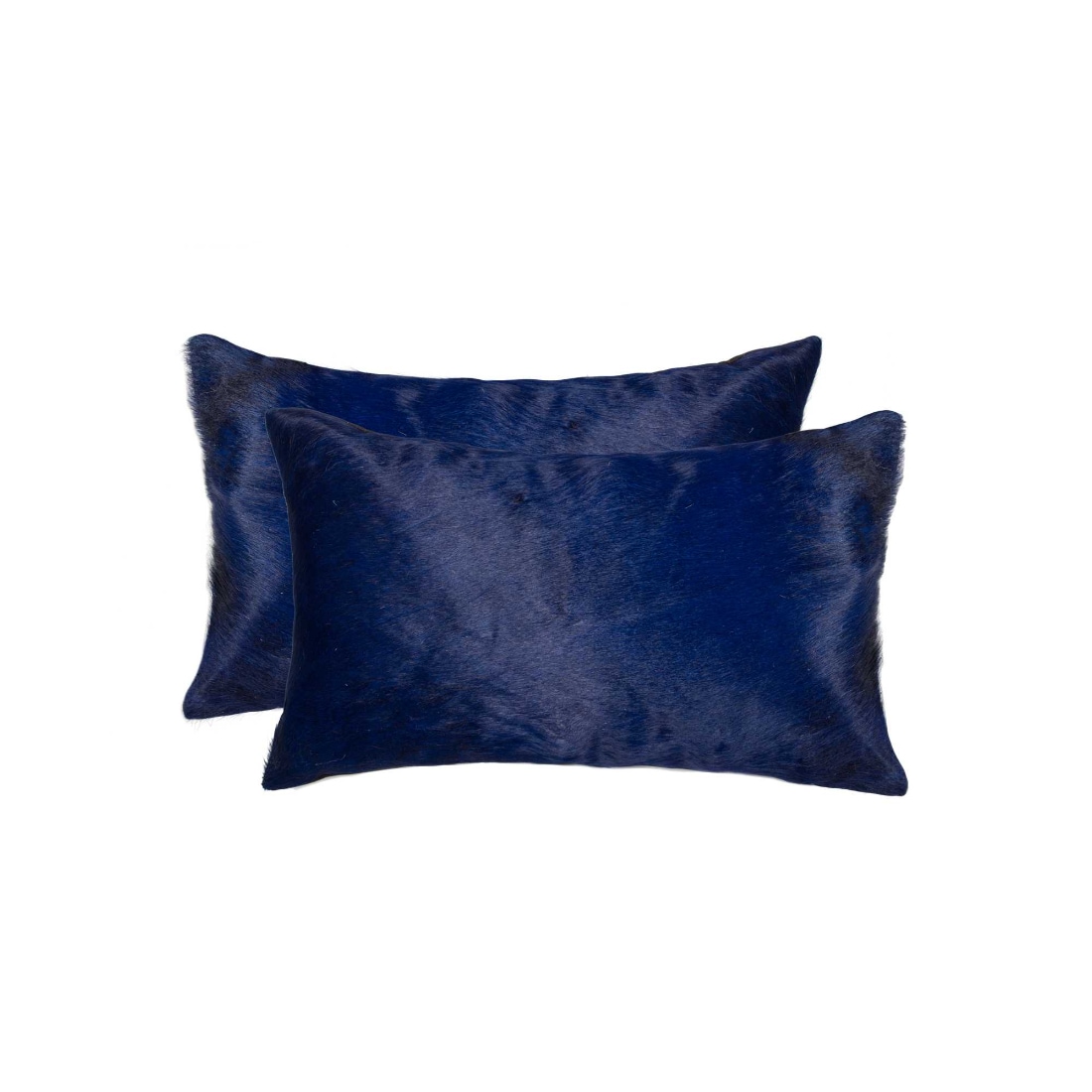 HomeRoots 317116 Josephine 2.0 -Piece 20-in x 12-in Navy Rectangular Indoor Decorative Pillow