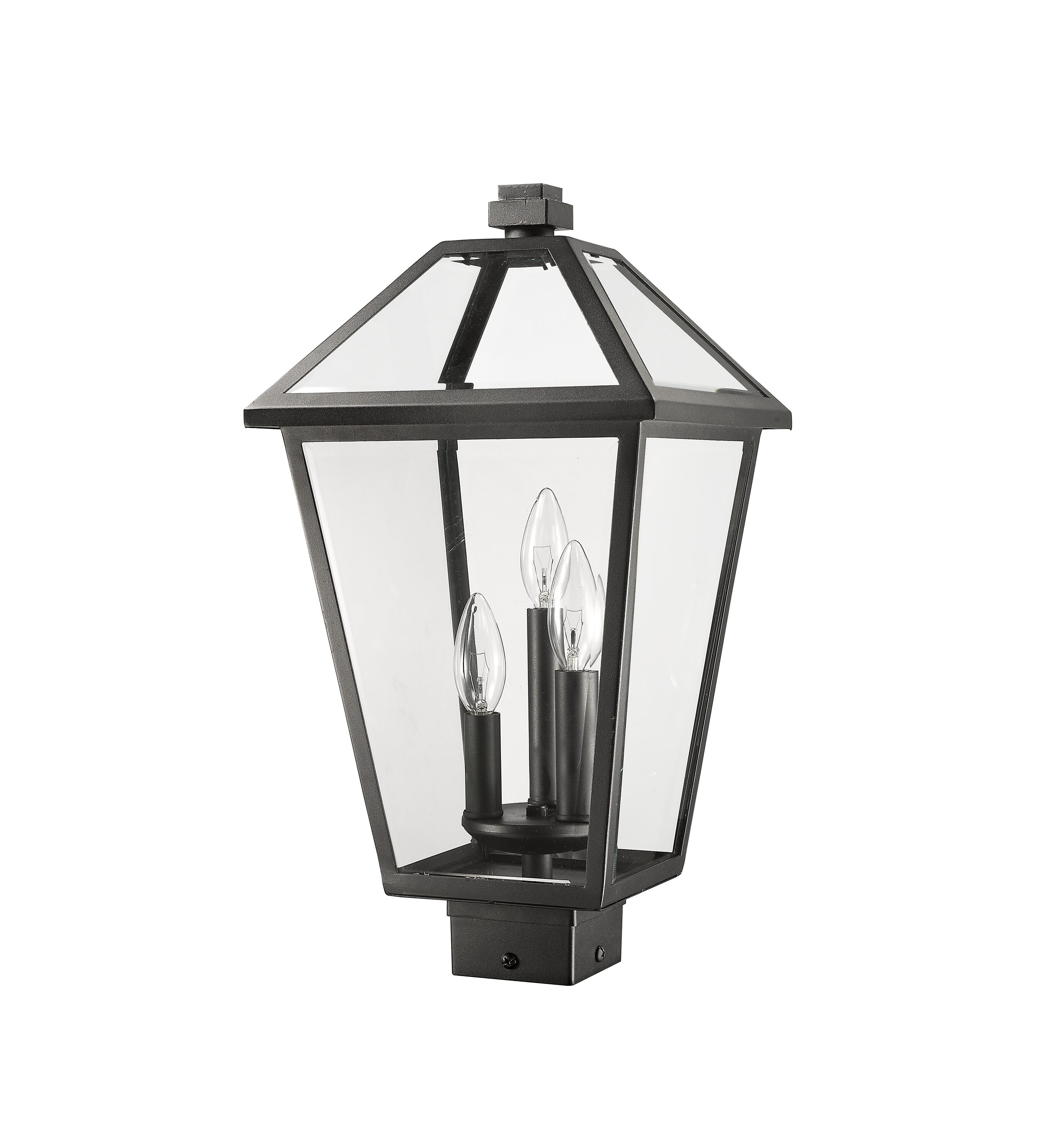 Z-Lite 579PHBS-BK Post-Lights - View #3