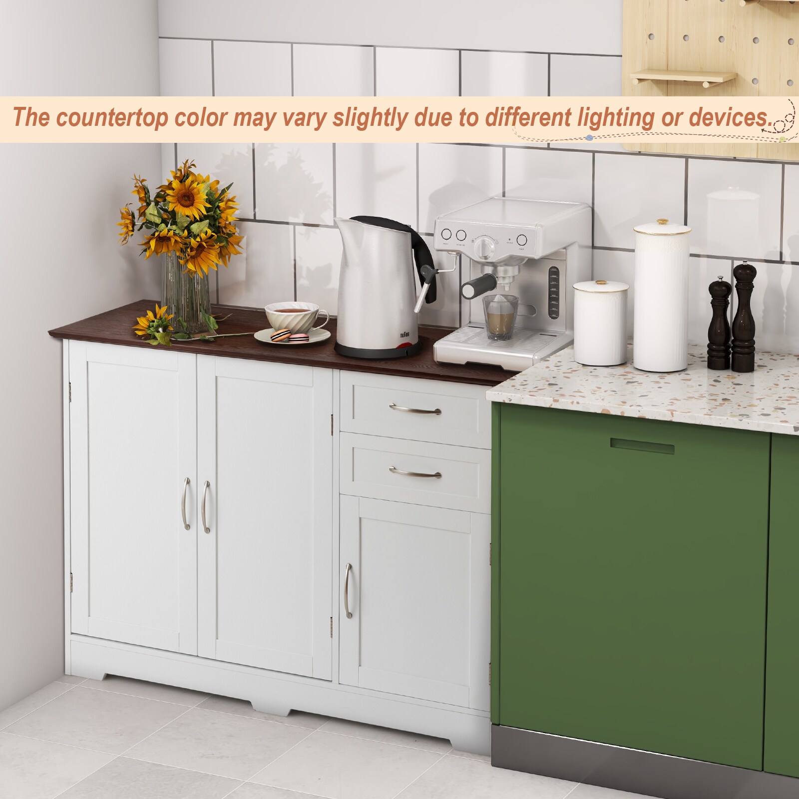 Slickblue D-CO-83656WH Dining-Kitchen-Storarge - View #6