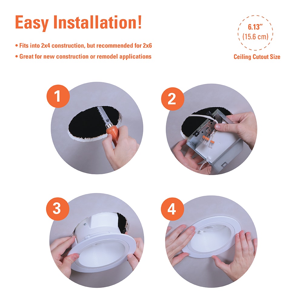HALO RLS6159FS1EWHDMR Led-Retrofit-Downlight - View #6