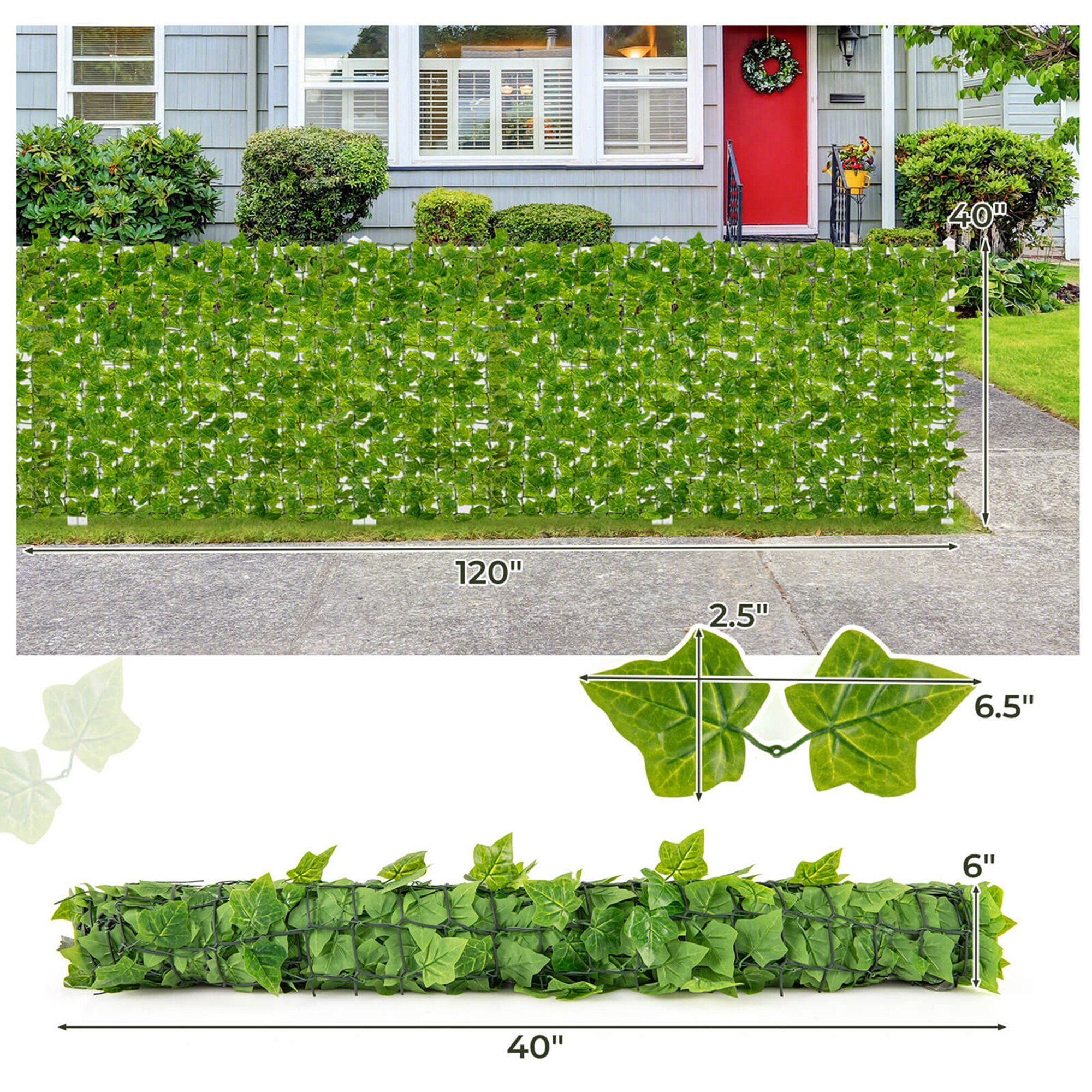 Costway HCST03009 Garden-Utility-Fencing - View #2