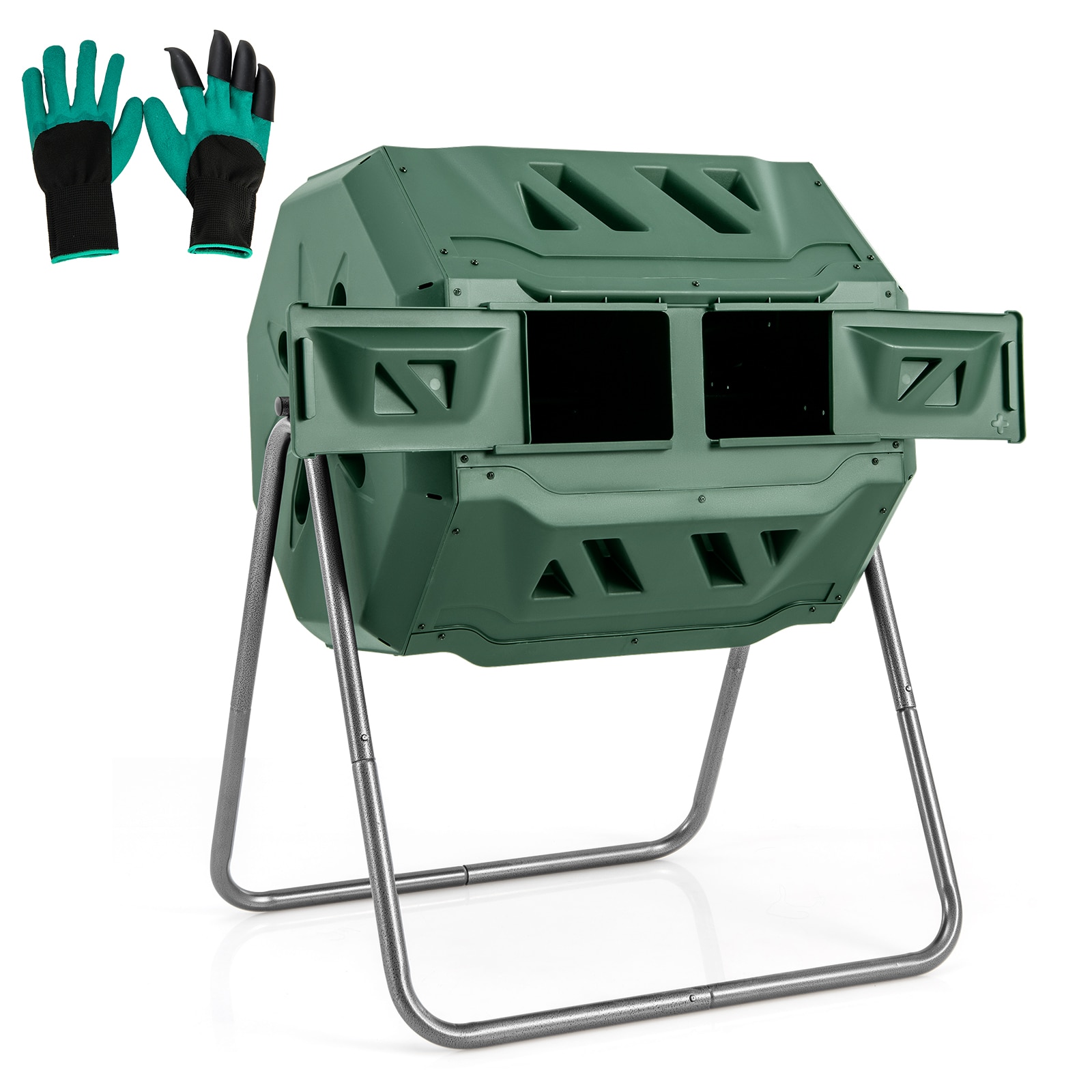  GC-415GT9GN 21 Plastic Tumbler Composter