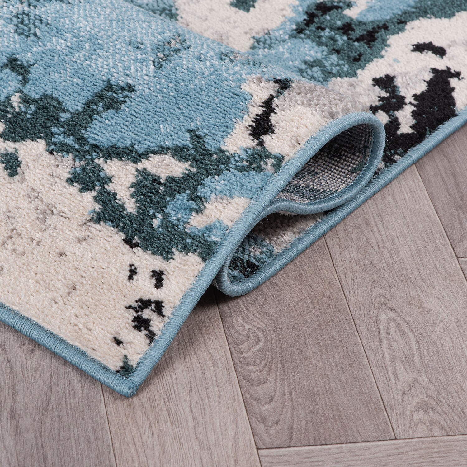 World Rug Gallery 389BLUE5X7 rugs - View #6