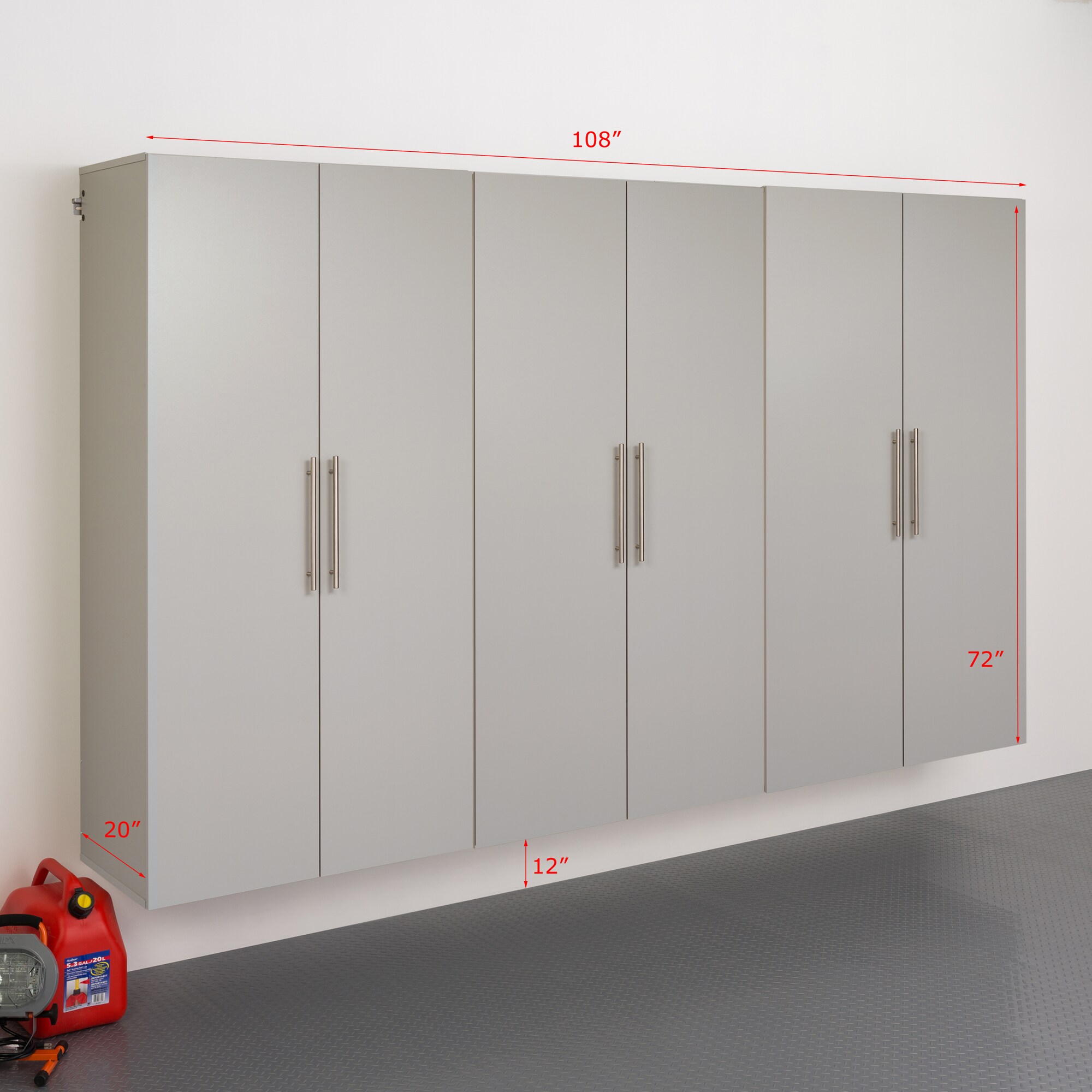 Gym Stackable Storage Cabinet 2/3 Door Metal Locker Garage Cabinet