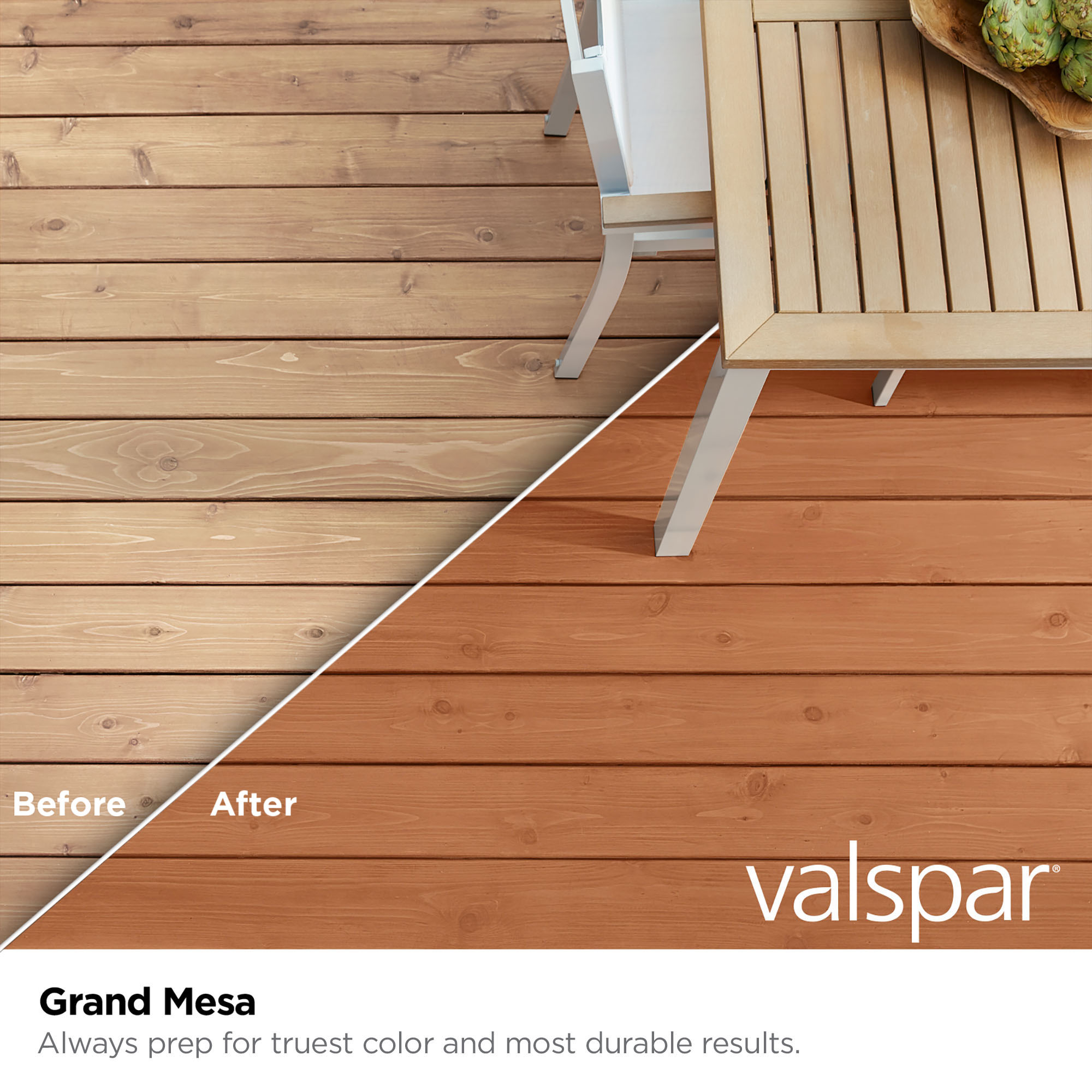 Valspar Grand Mesa Semi-transparent Exterior Wood Stain and Sealer  (1-quart) in the Exterior Stains department at