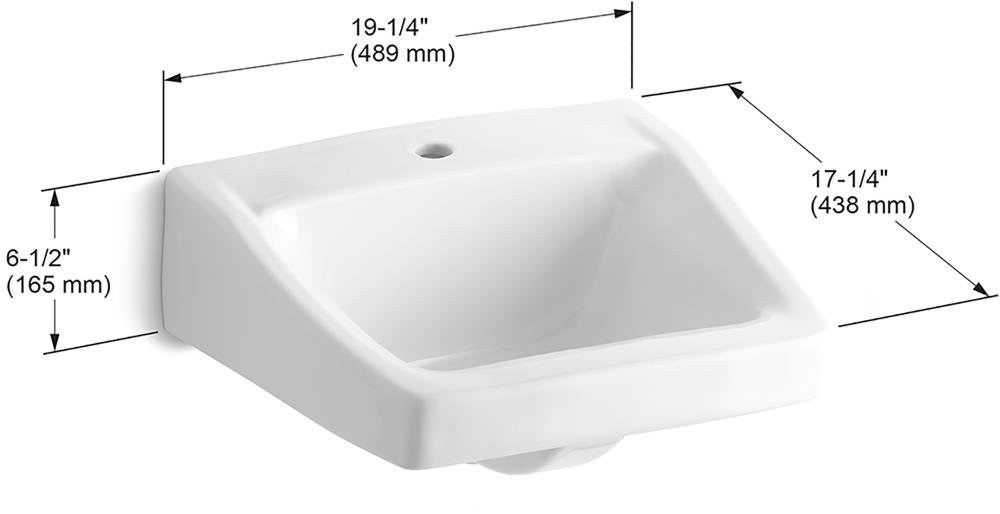 KOHLER 1722-0 Bath-Sink - View #3