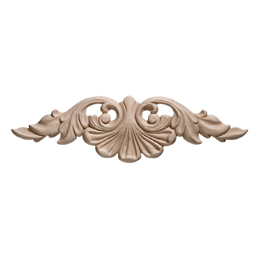 Ornamental Mouldings 20-in W x 5.75-in H Unfinished Applique at Lowes.com