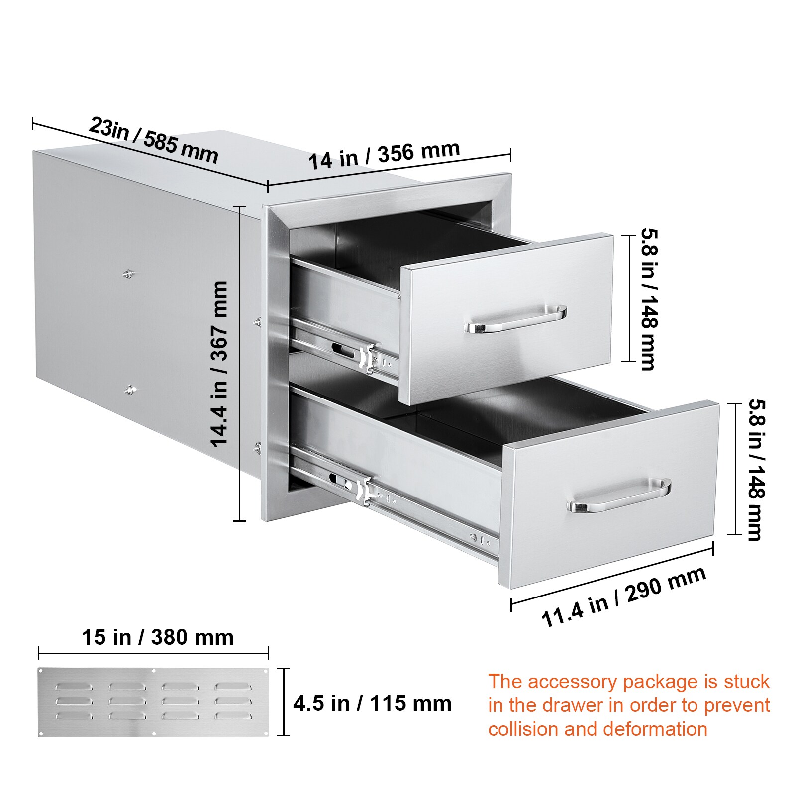 SVOPES SVOPES14.38X100026V0 Builtin-Grill-Cabinet-Parts - View #8
