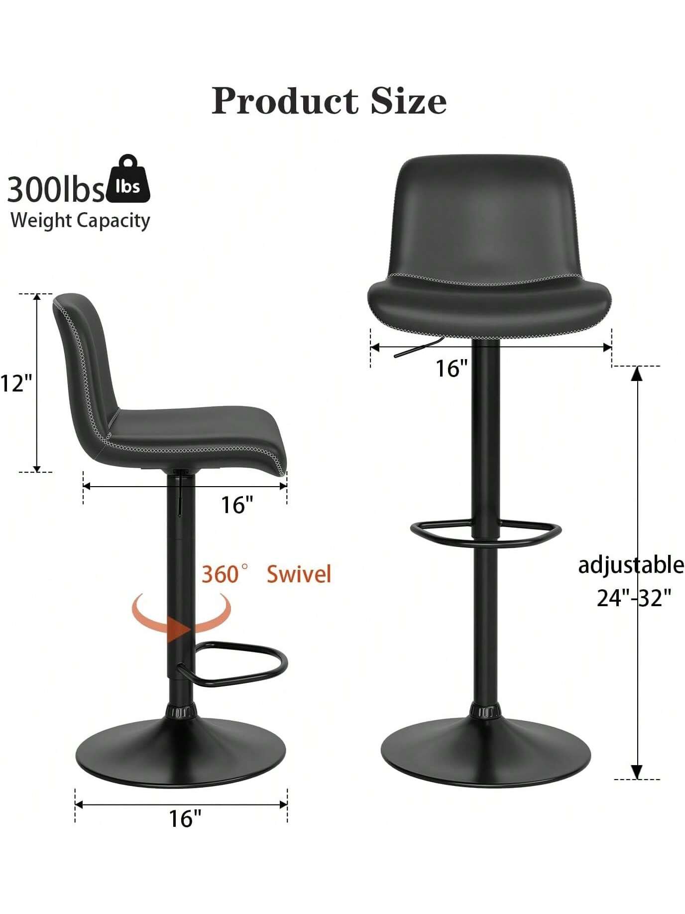 WhizMax GGL-PHO-1611TS12 stools - View #5
