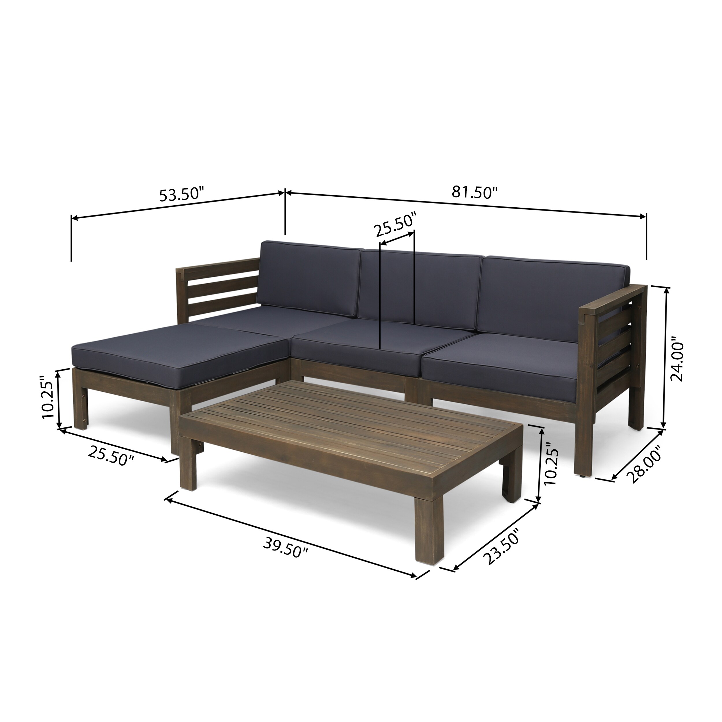 AAZJ JGD-63705GDGRY Patio-Conversation-Sets - View #4