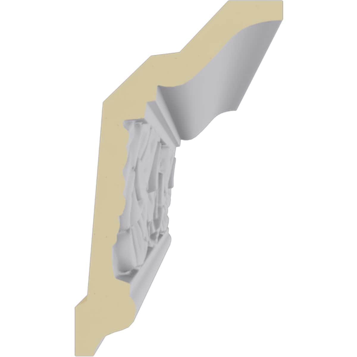 Ekena Millwork MLD04X03X05EM-CASE-2 Crown-Moulding - View #2