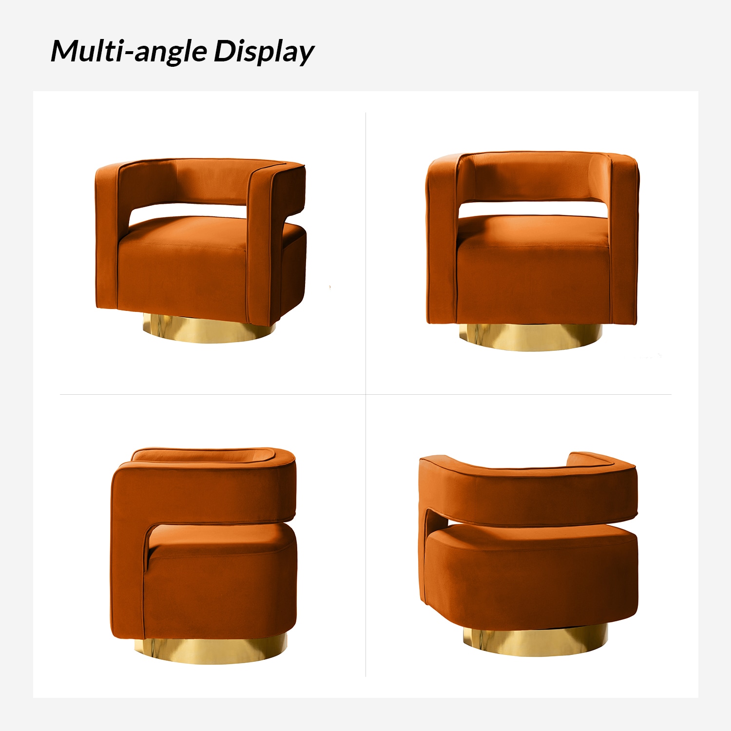 14 Karat Home CHM0141-ORANGE chairs - View #10