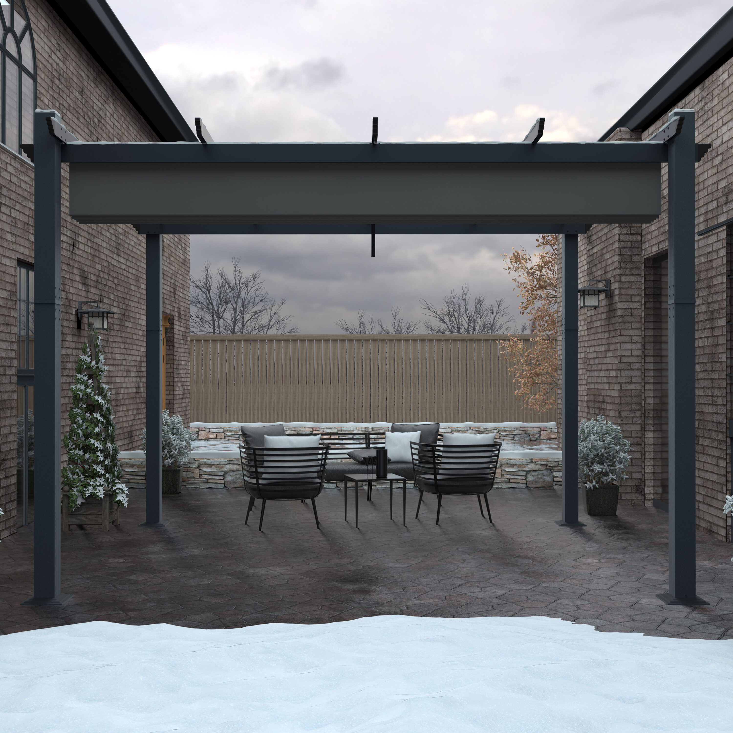 VEIKOUS PG0202-02-2 Pergolas-2 - View #3