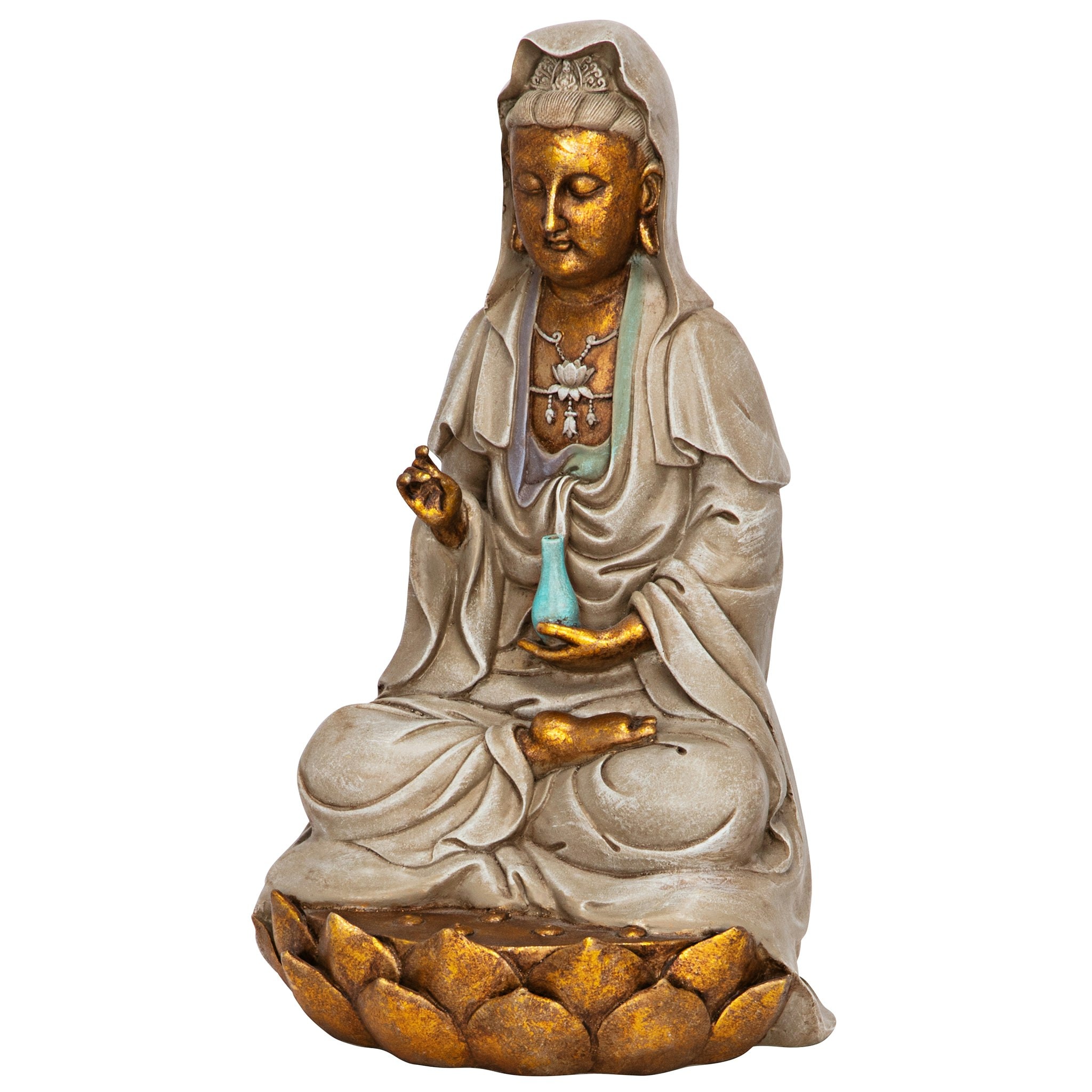 Design Toscano EU1017 12-in H x 7.5-in W Multiple colors/finishes Religion