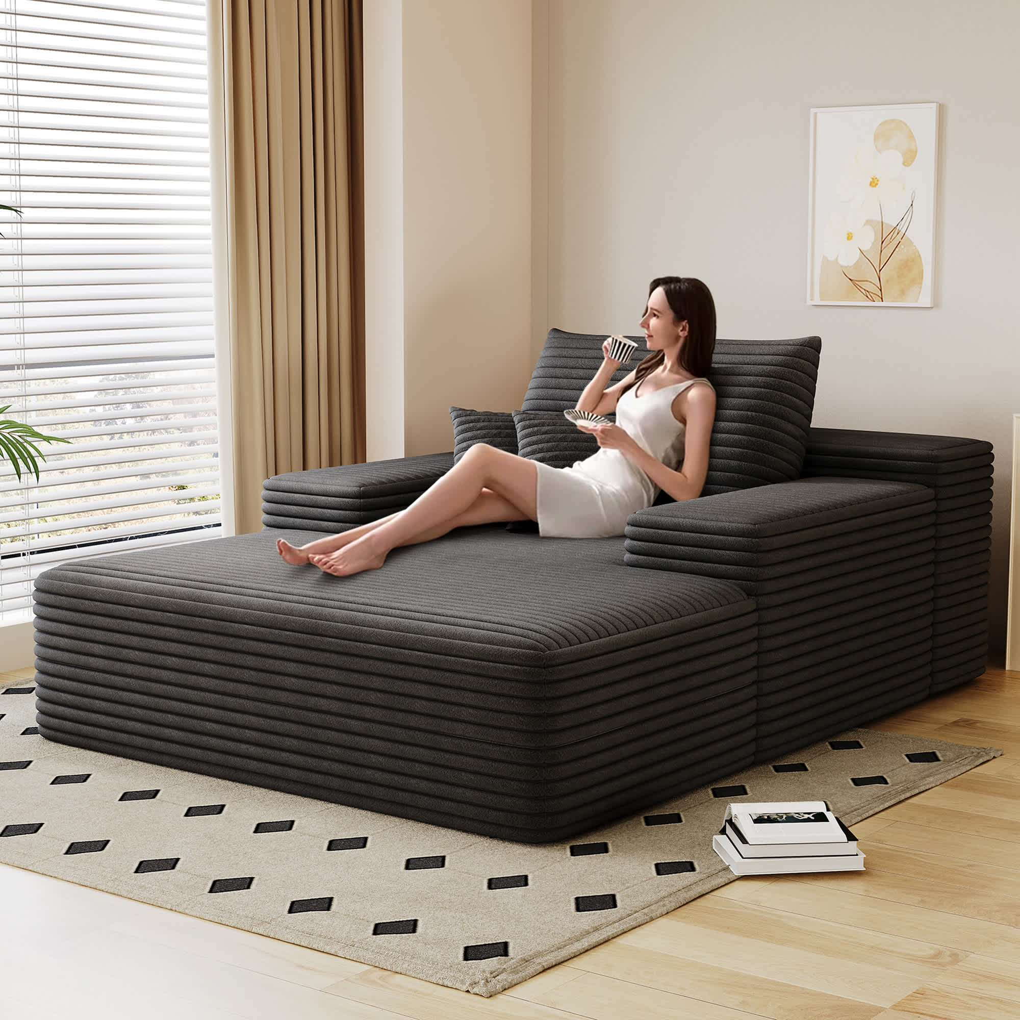 Misty Moon FXLW0403-P309022 Sofas-Loveseats - View #5