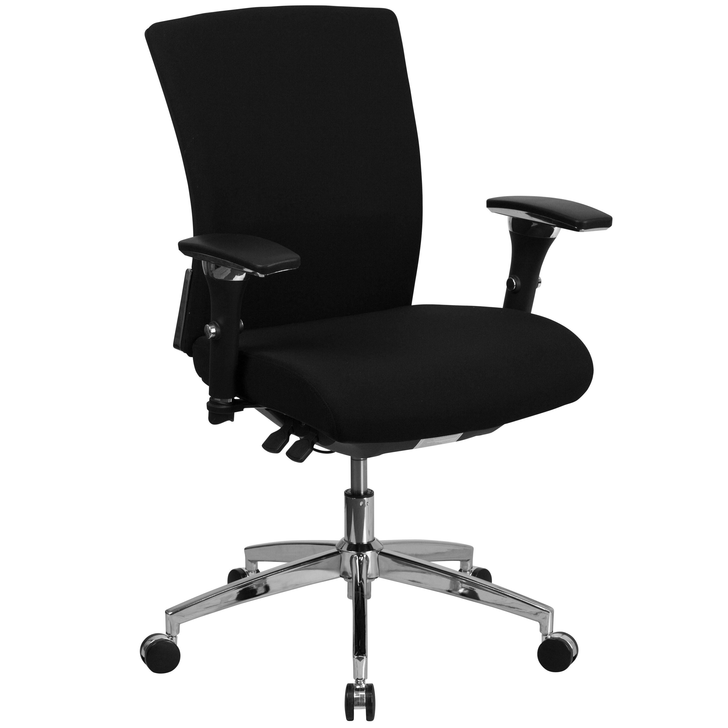 Heavy Duty Ergonomic Office Chair Black Mesh Desk Chair | OdinLake Ergo Upgrade 518