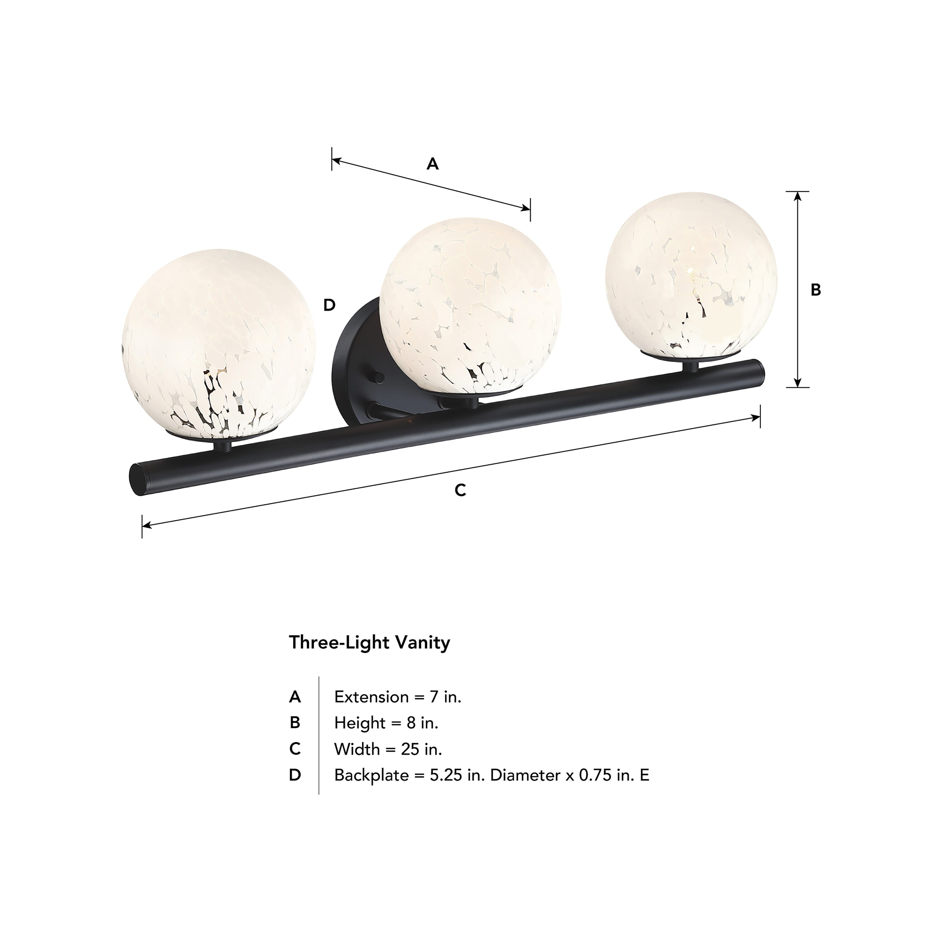 Designers Fountain D252C-3B-AG-MB b089995 - View #6