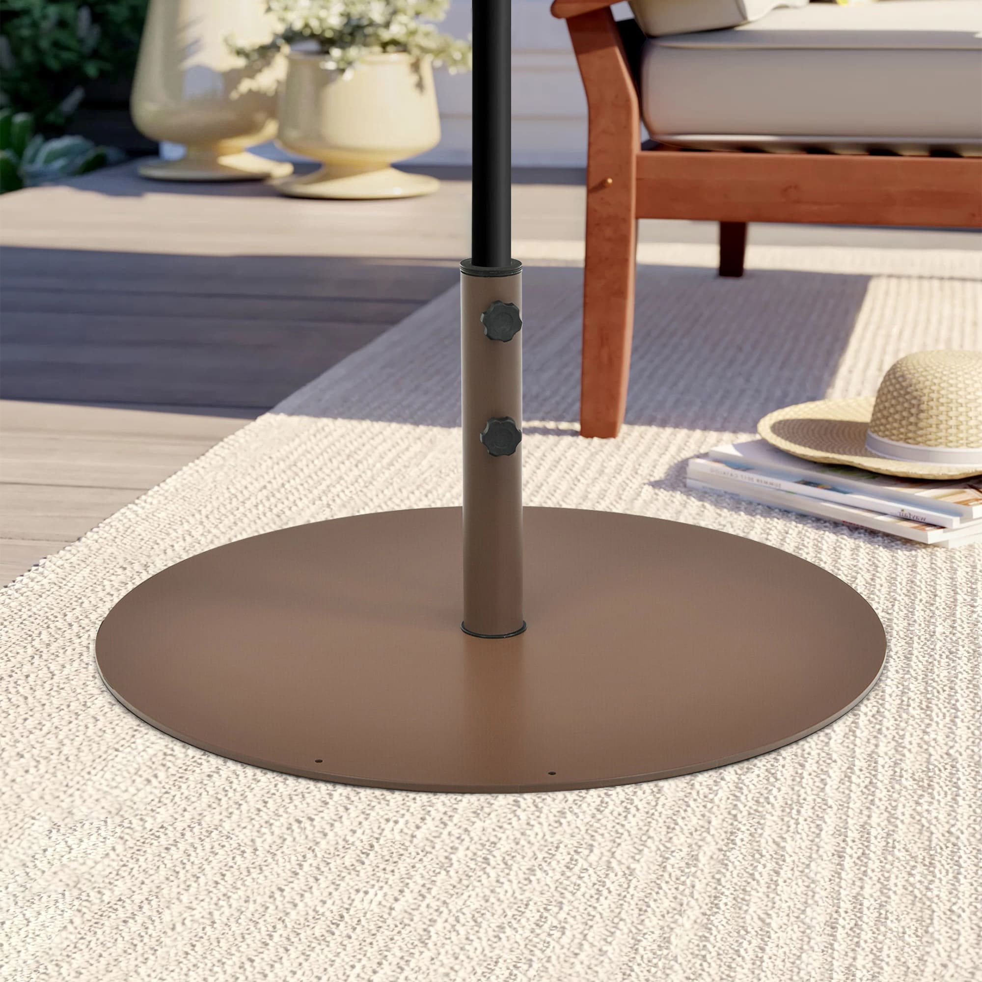 WELLFOR TDJ10824 Umbrella-Bases - View #4